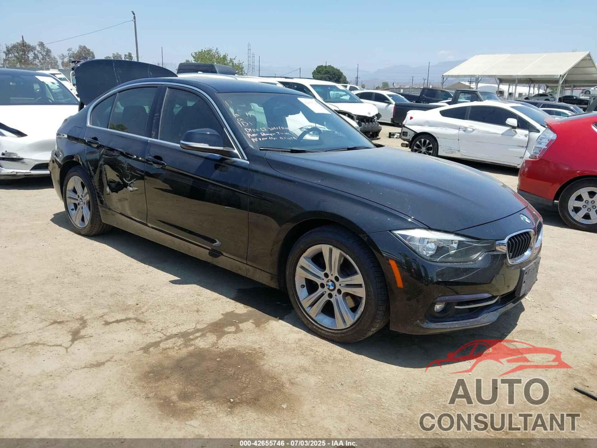 BMW 330I 2017 - WBA8B9G55HNU51133
