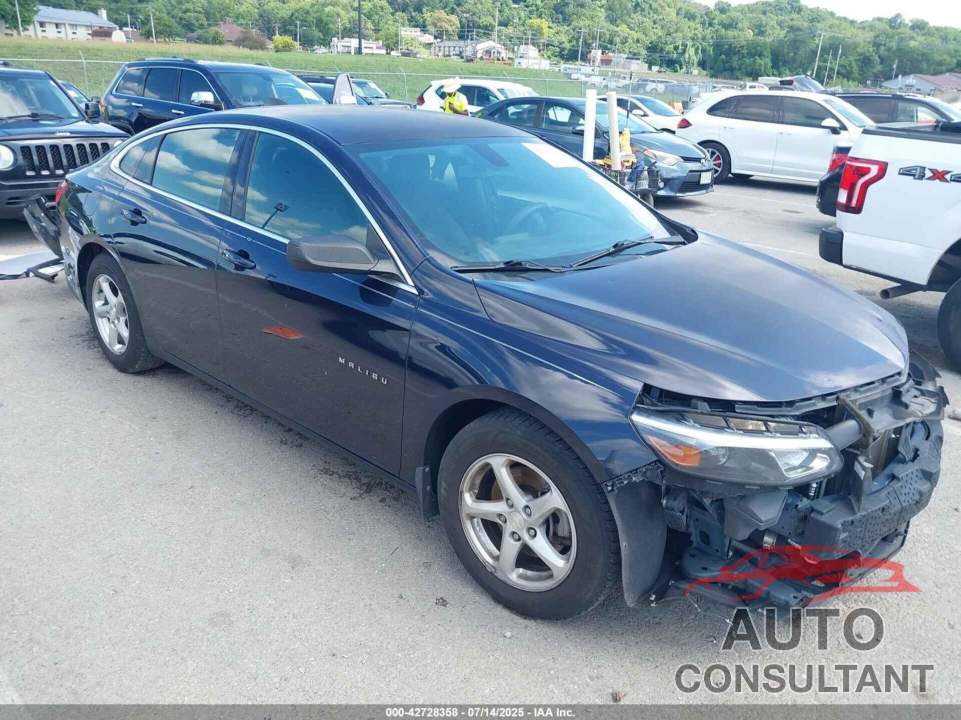 CHEVROLET MALIBU 2017 - 1G1ZB5ST6HF251483