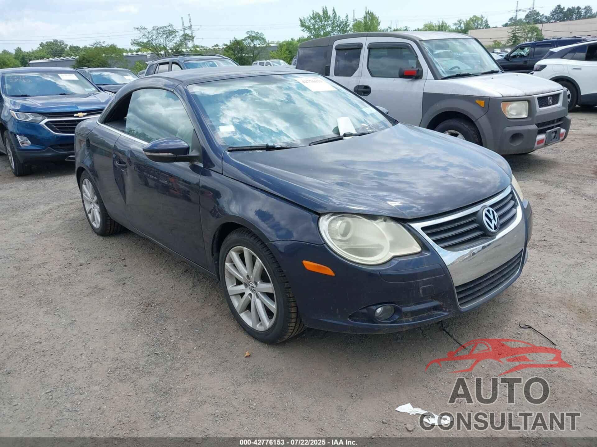 VOLKSWAGEN EOS 2009 - WVWBA71F99V012889