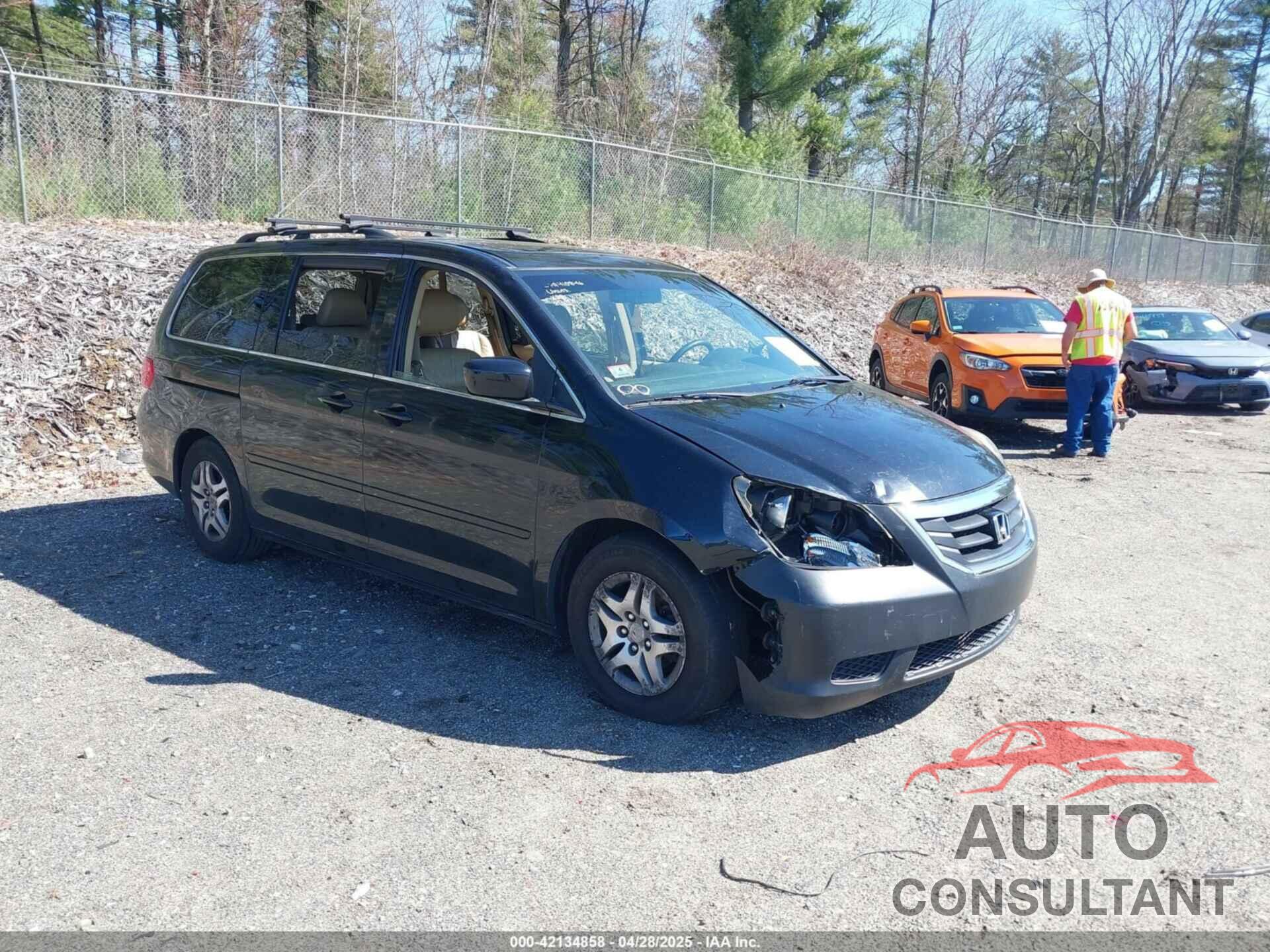 HONDA ODYSSEY 2009 - 5FNRL38729B035476