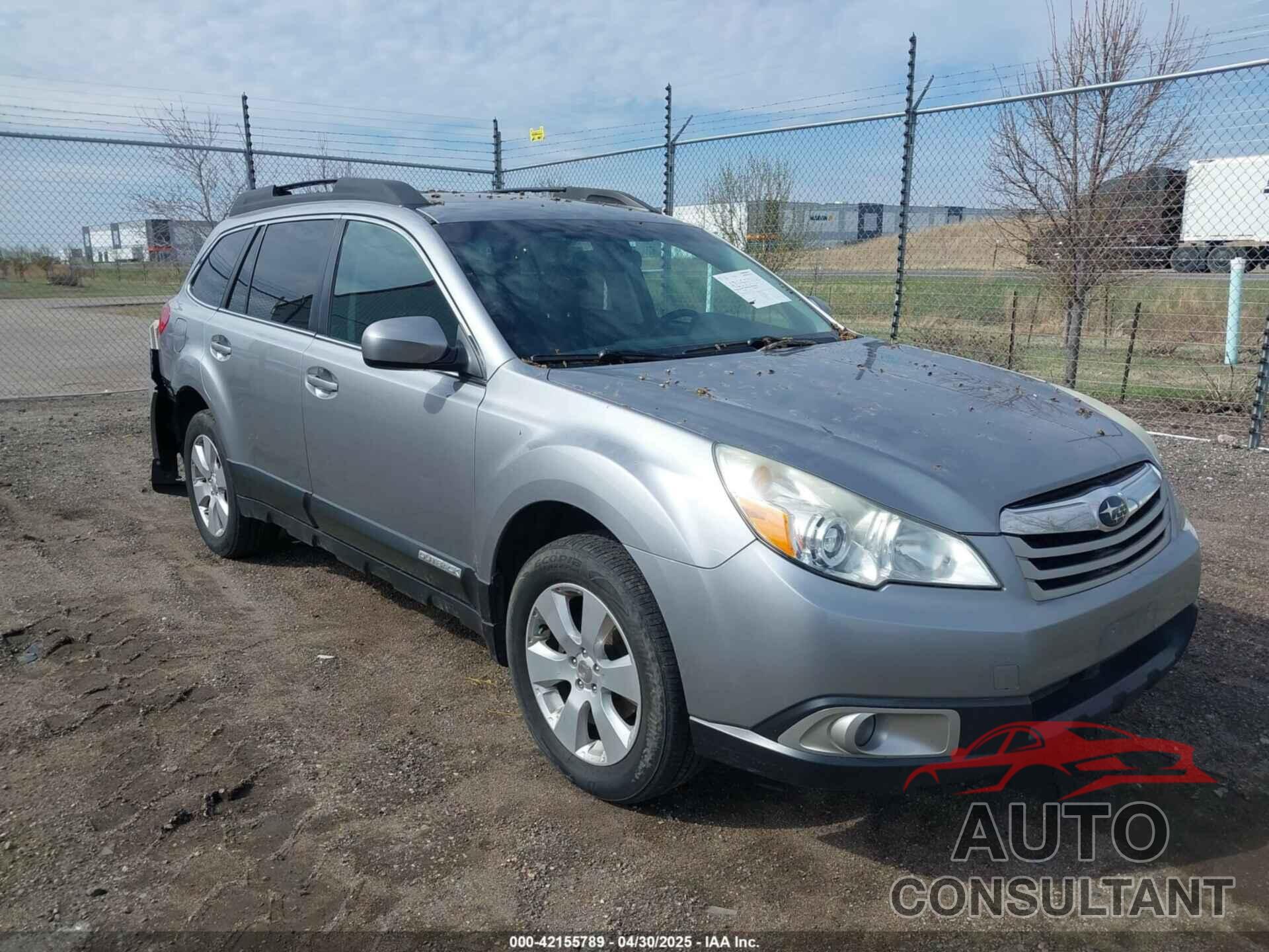 SUBARU OUTBACK 2011 - 4S4BRCGC0B3327995