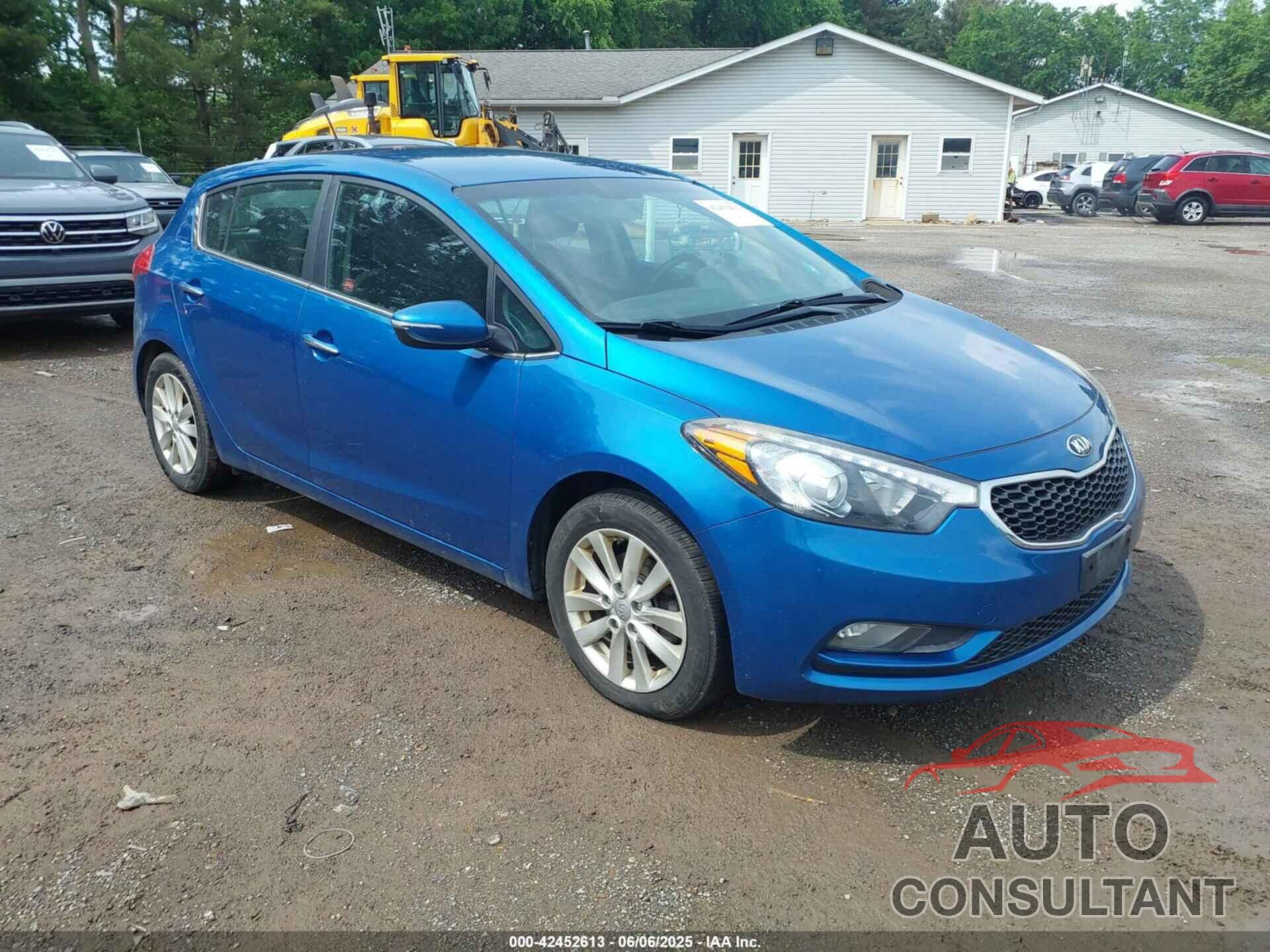 KIA FORTE 2014 - KNAFX5A80E5195645
