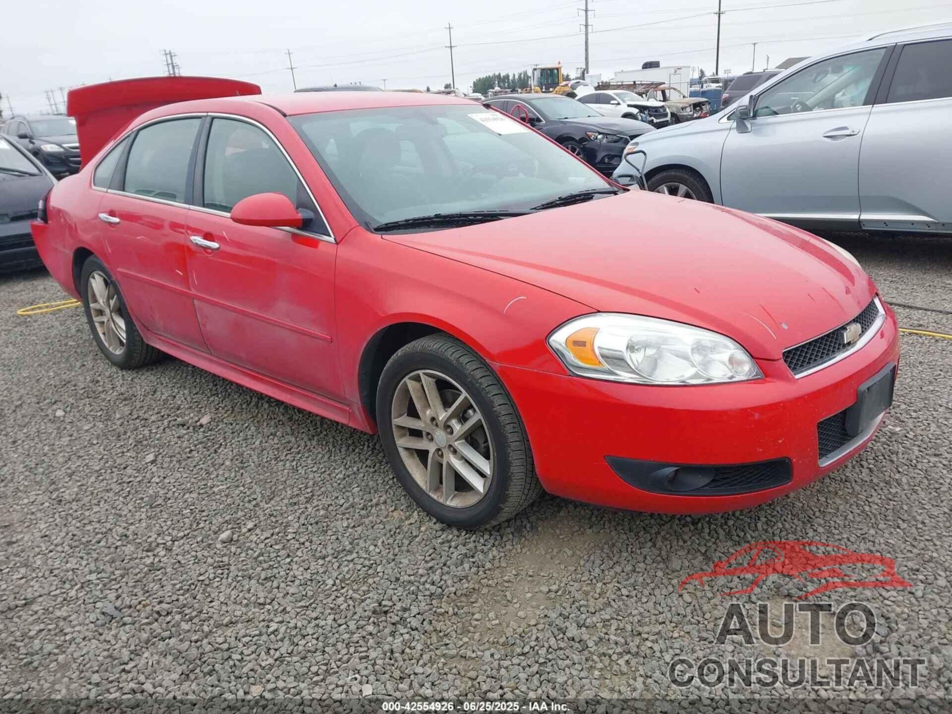CHEVROLET IMPALA 2013 - 2G1WC5E34D1137706