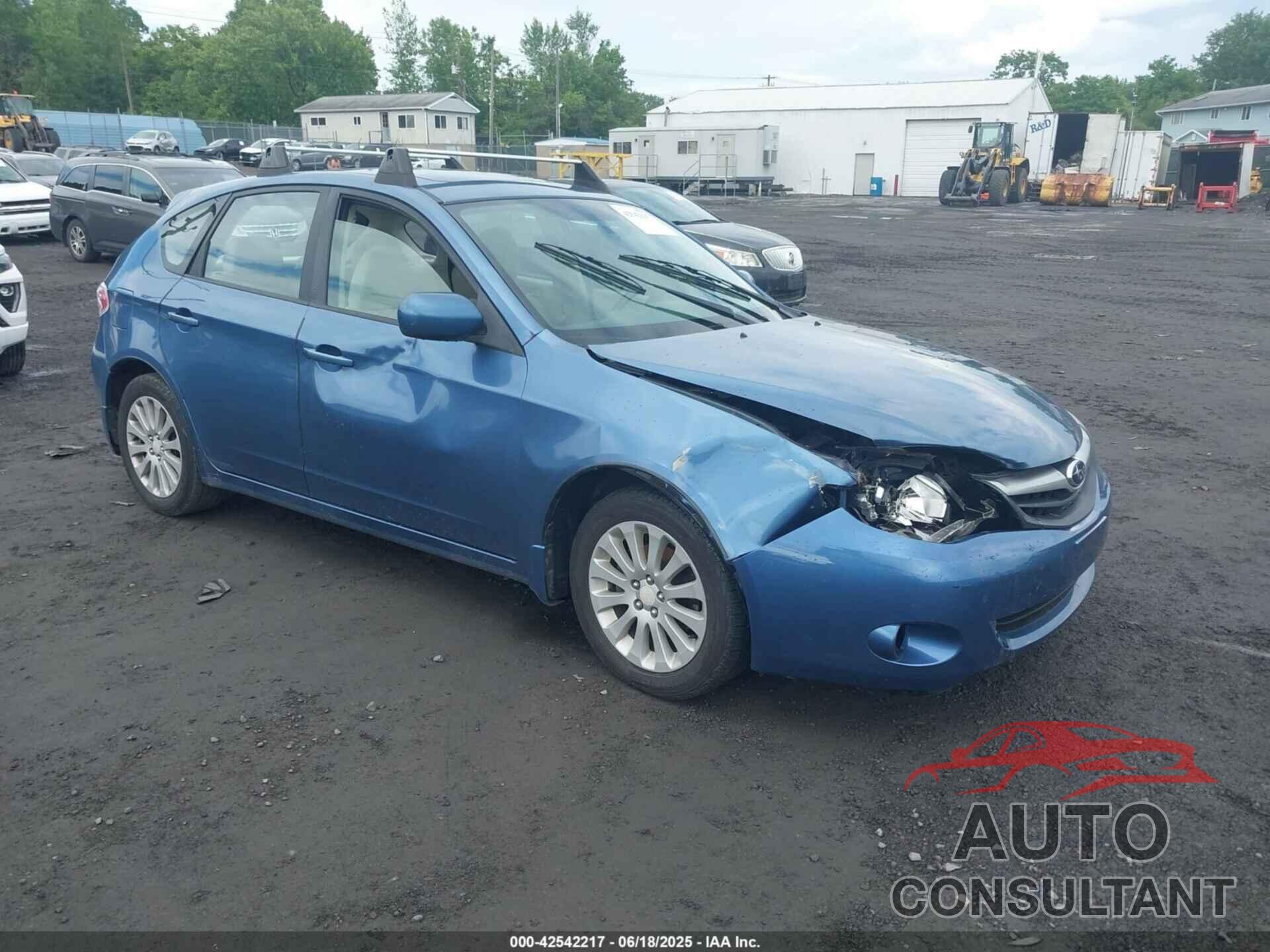 SUBARU IMPREZA 2010 - JF1GH6B64AH812115