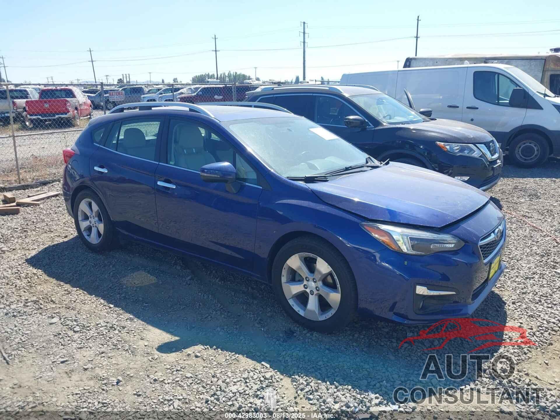 SUBARU IMPREZA 2017 - 4S3GTAU62H3740153
