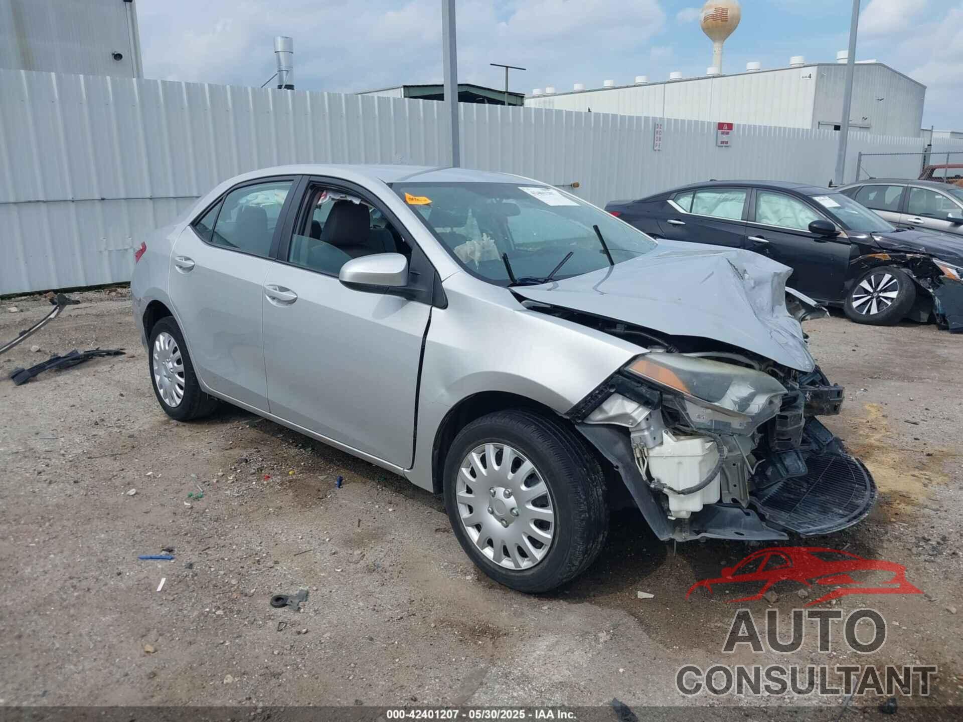 TOYOTA COROLLA 2016 - 5YFBURHE9GP491024