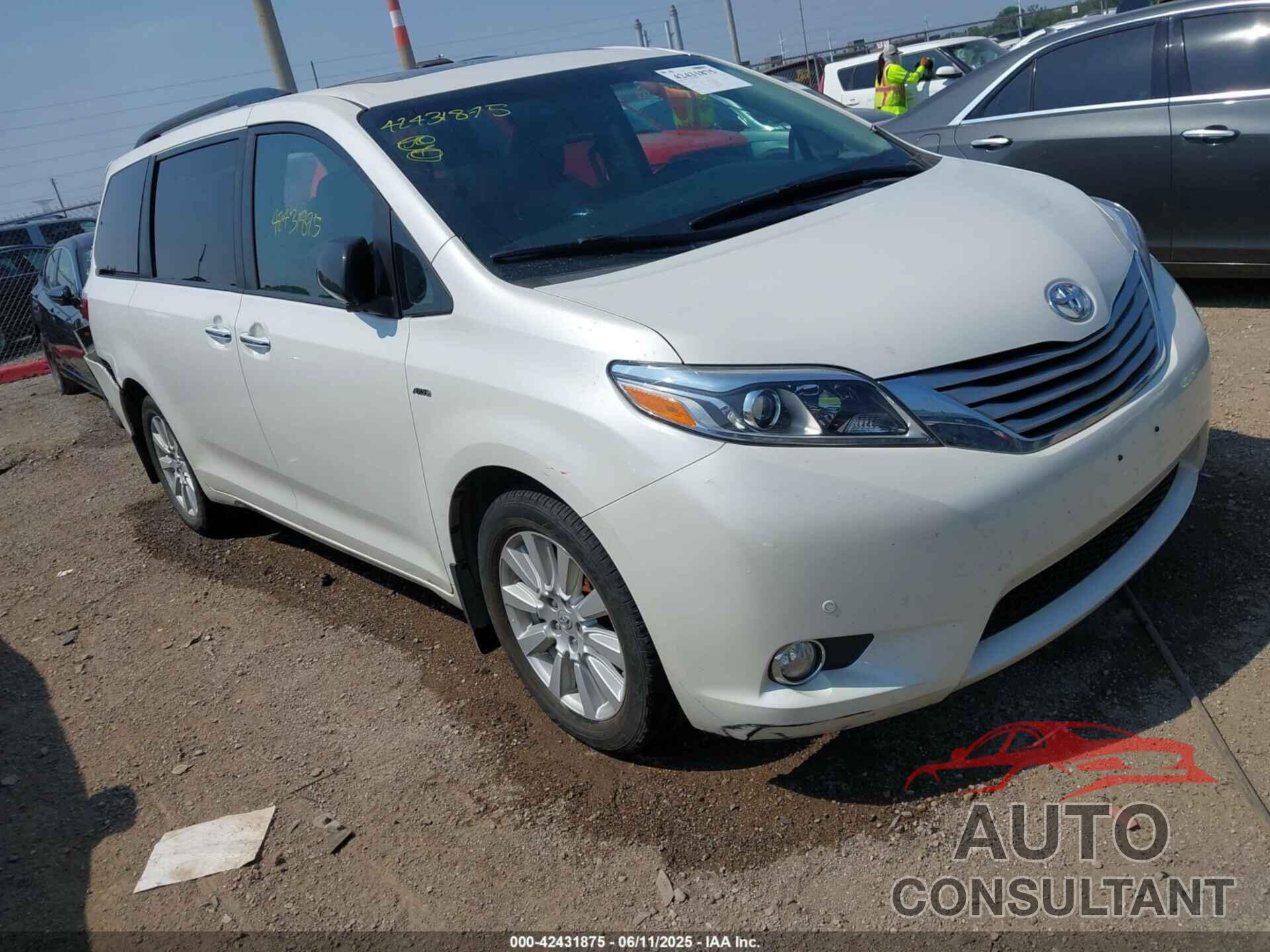 TOYOTA SIENNA 2017 - 5TDDZ3DC5HS150577