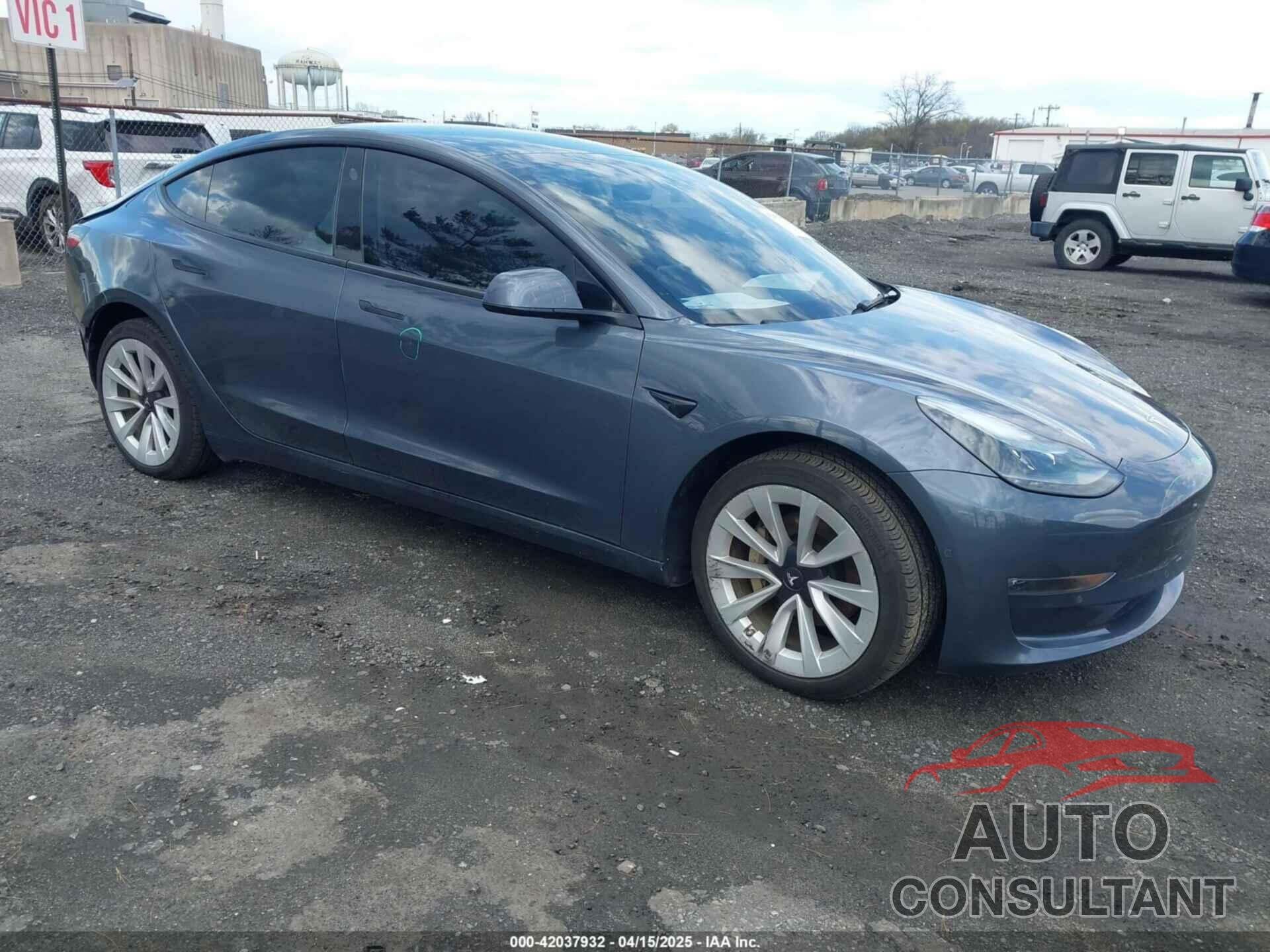 TESLA MODEL 3 2022 - 5YJ3E1EB2NF203477