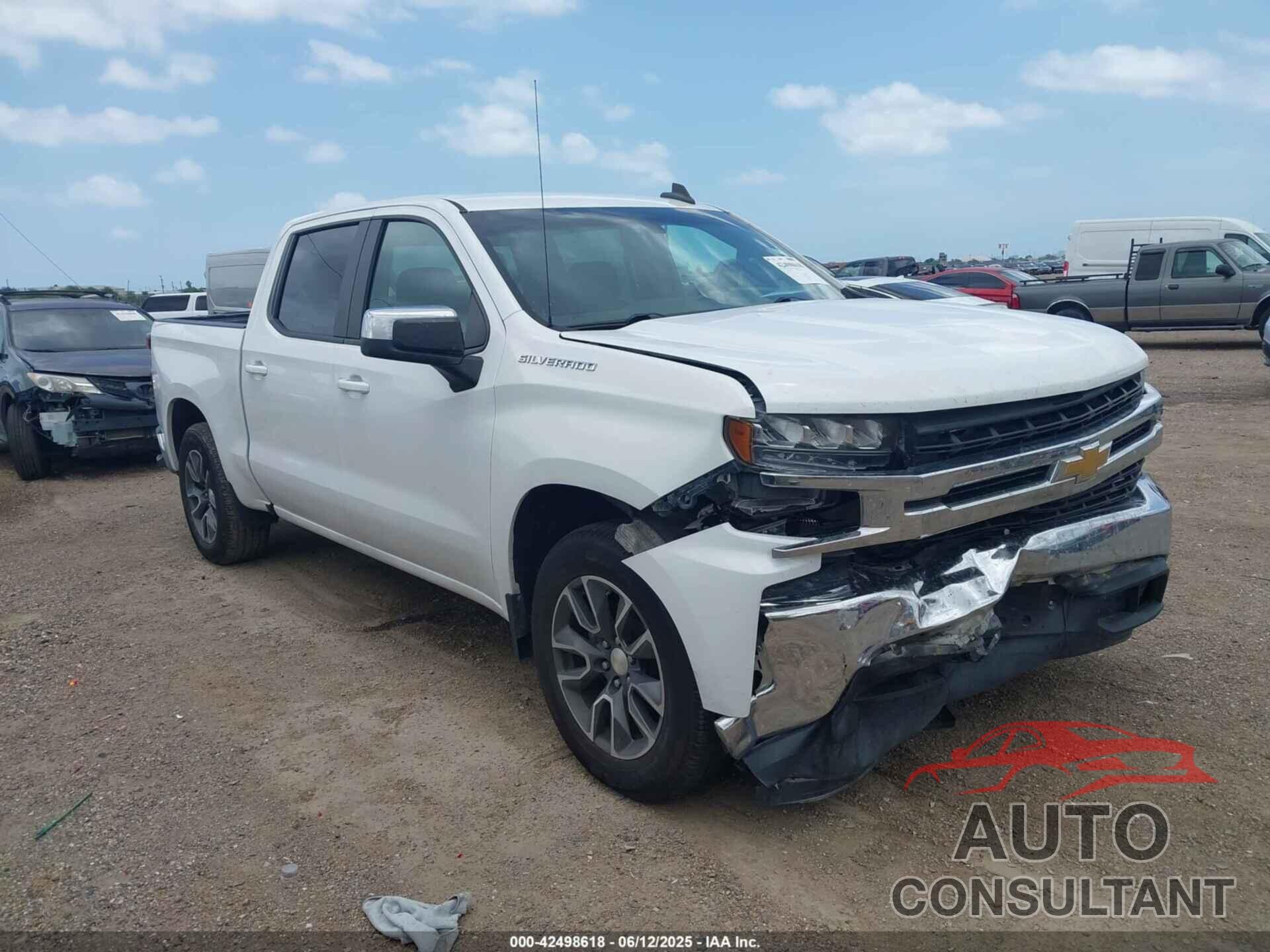 CHEVROLET SILVERADO 1500 2020 - 3GCPWCED0LG156243