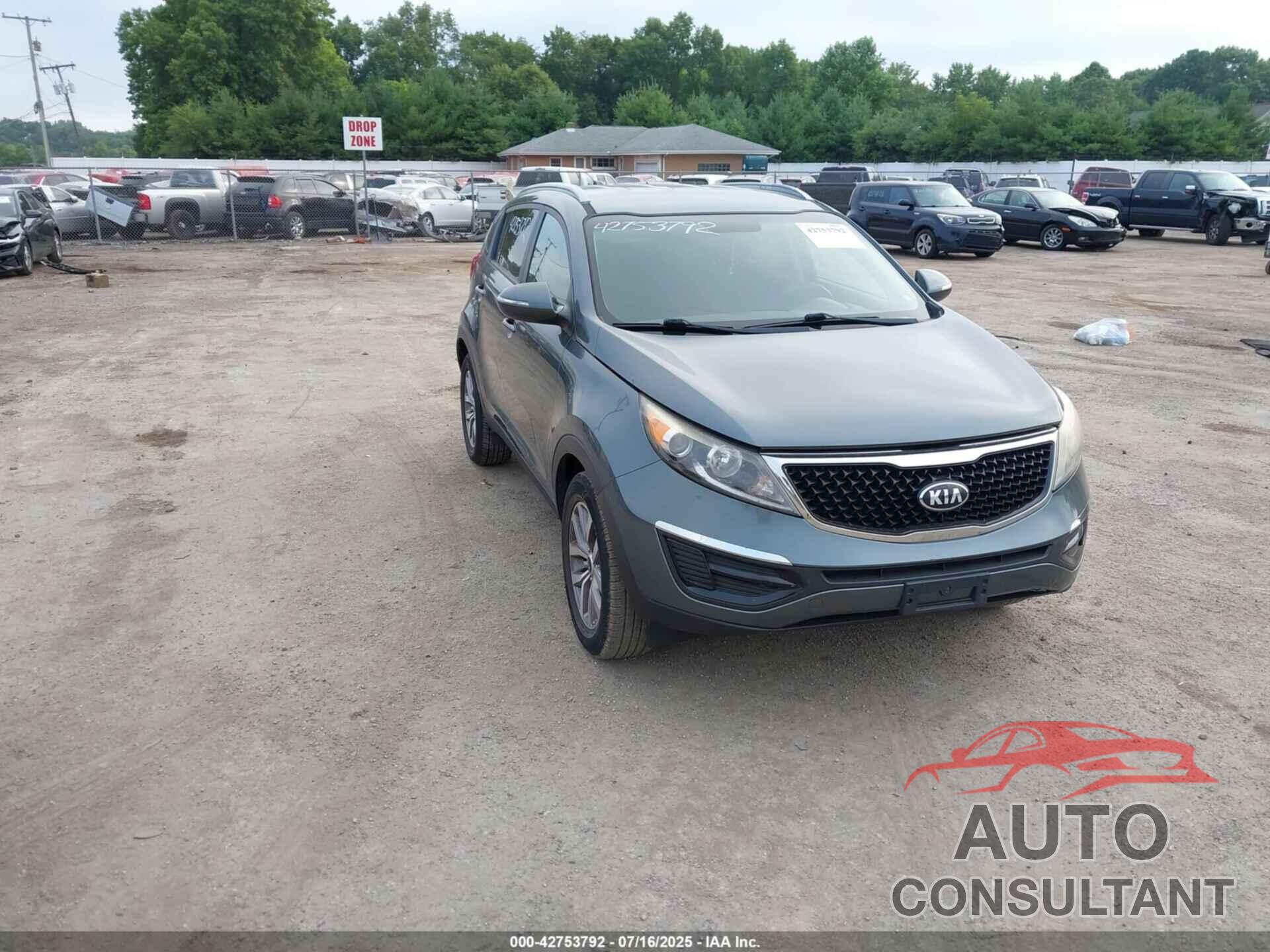 KIA SPORTAGE 2014 - KNDPB3AC1E7638548