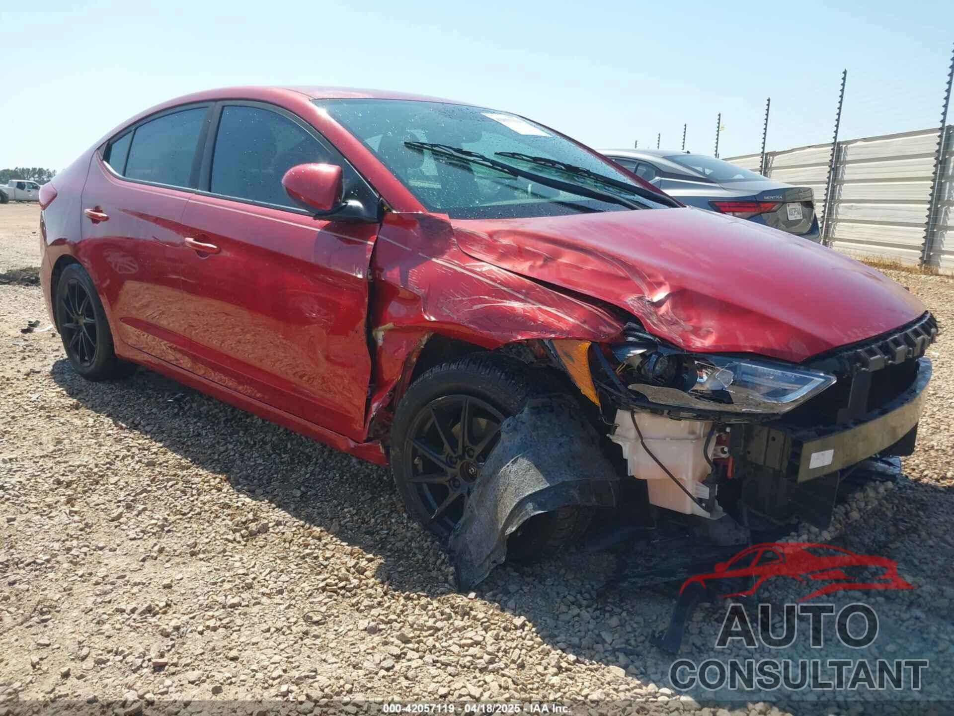 HYUNDAI ELANTRA 2018 - 5NPD84LF8JH236580