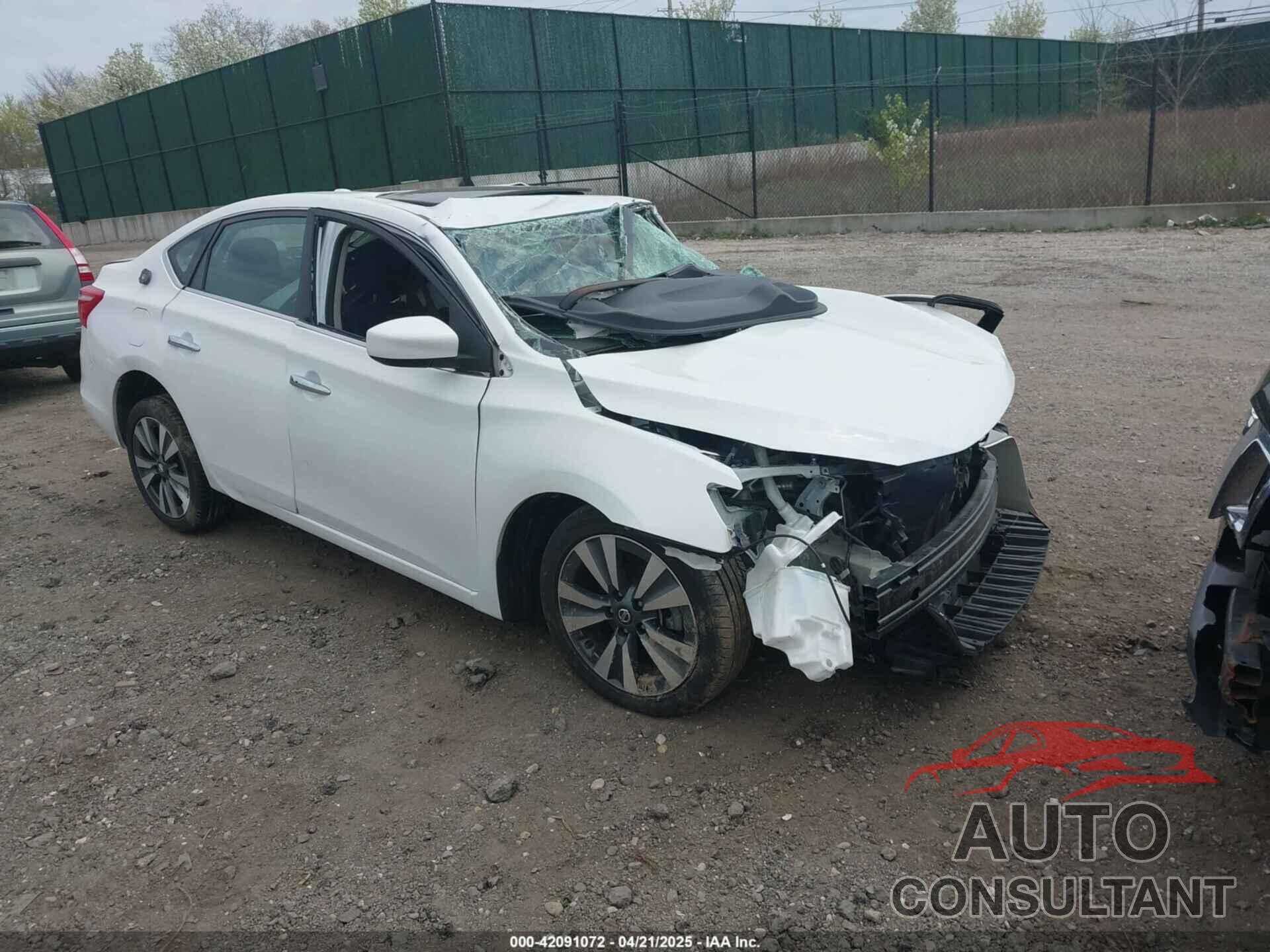 NISSAN SENTRA 2019 - 3N1AB7AP0KY317713