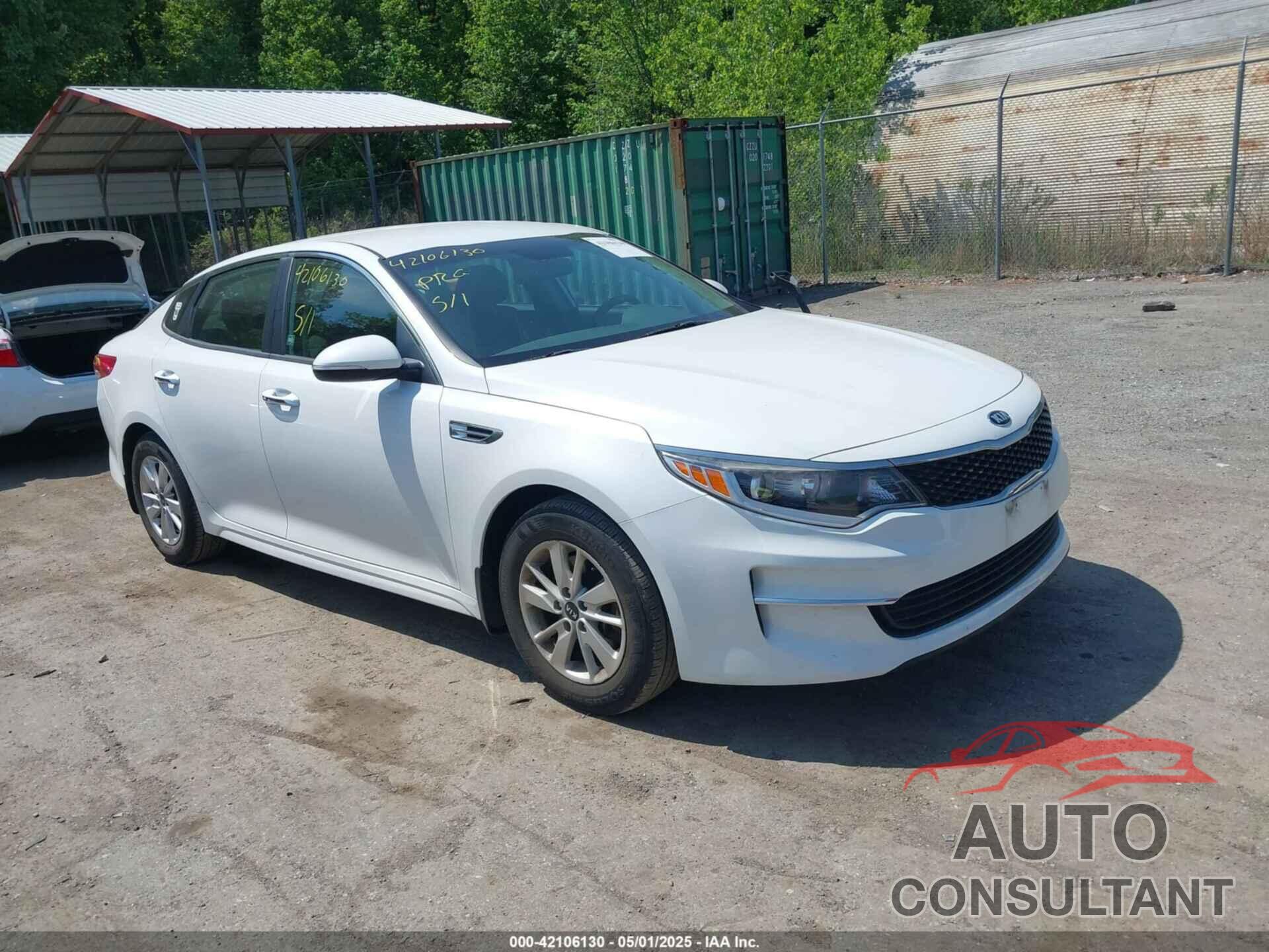 KIA OPTIMA 2018 - 5XXGT4L32JG219402