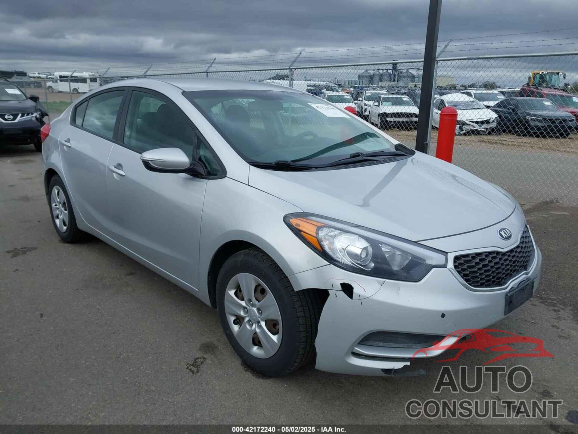 KIA FORTE 2015 - KNAFX4A68F5359427