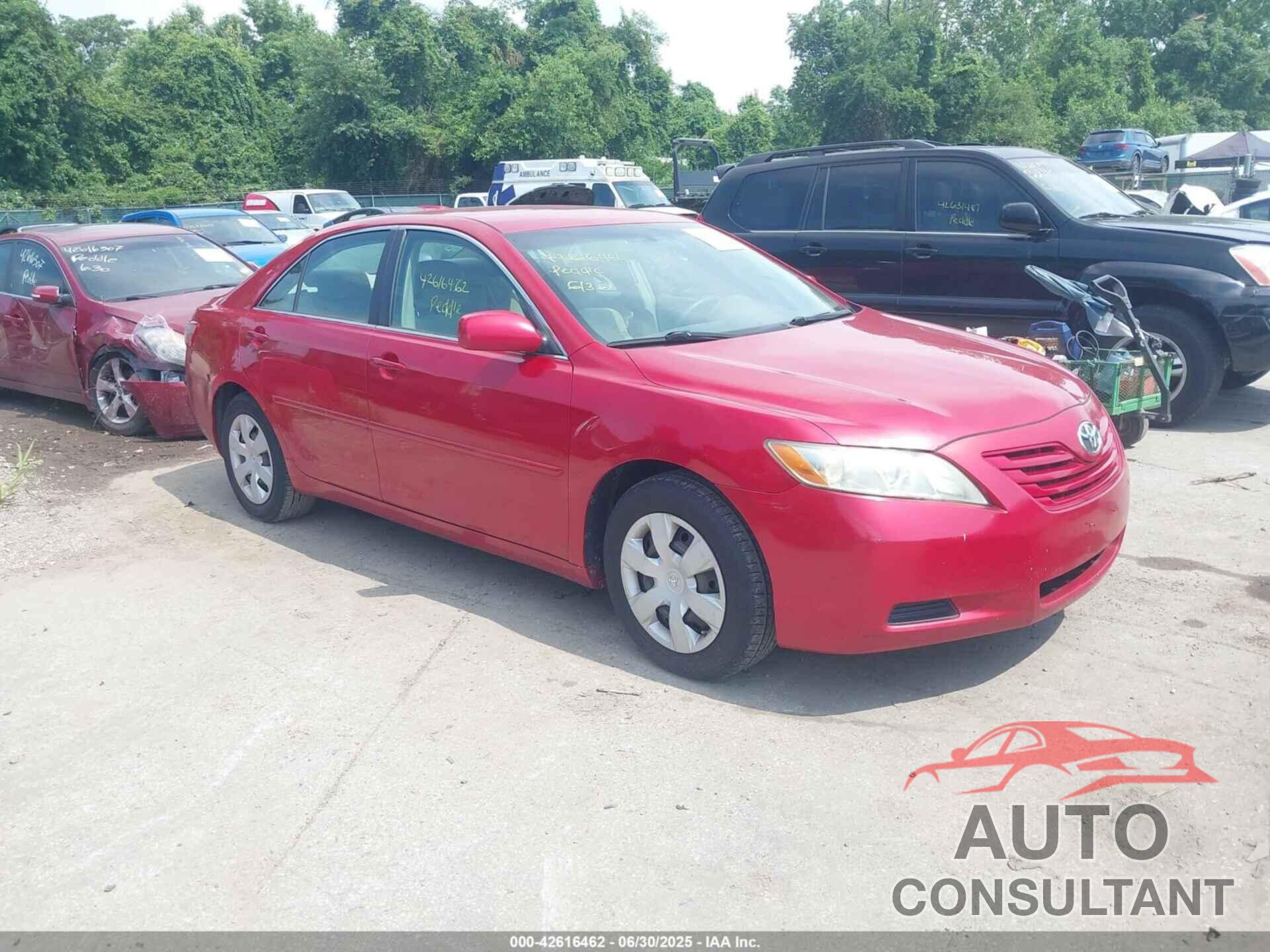 TOYOTA CAMRY 2009 - 4T1BE46K19U398380