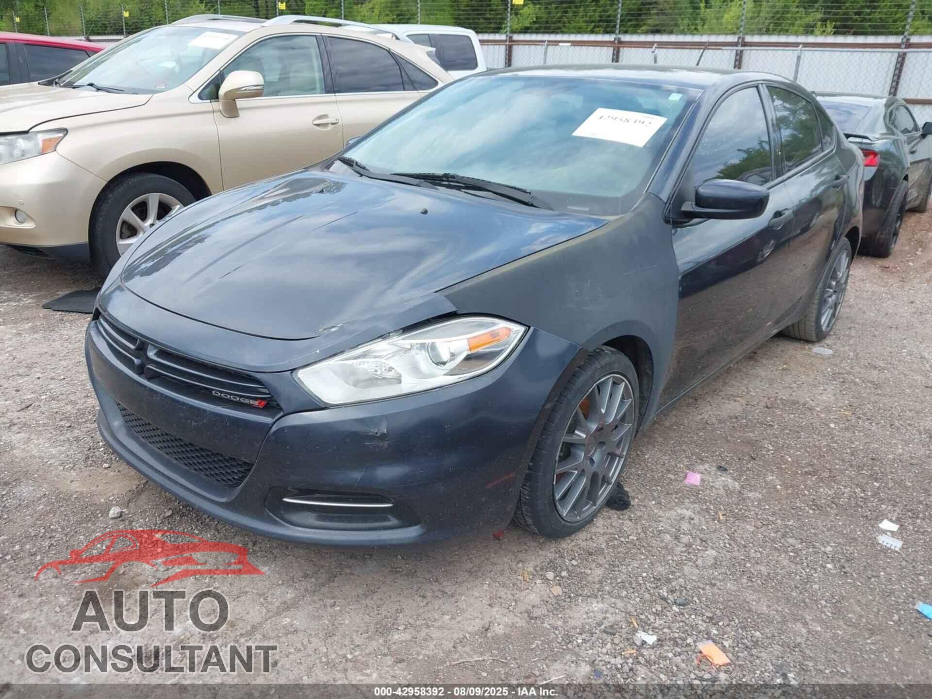 DODGE DART 2013 - 1C3CDFAA7DD301895