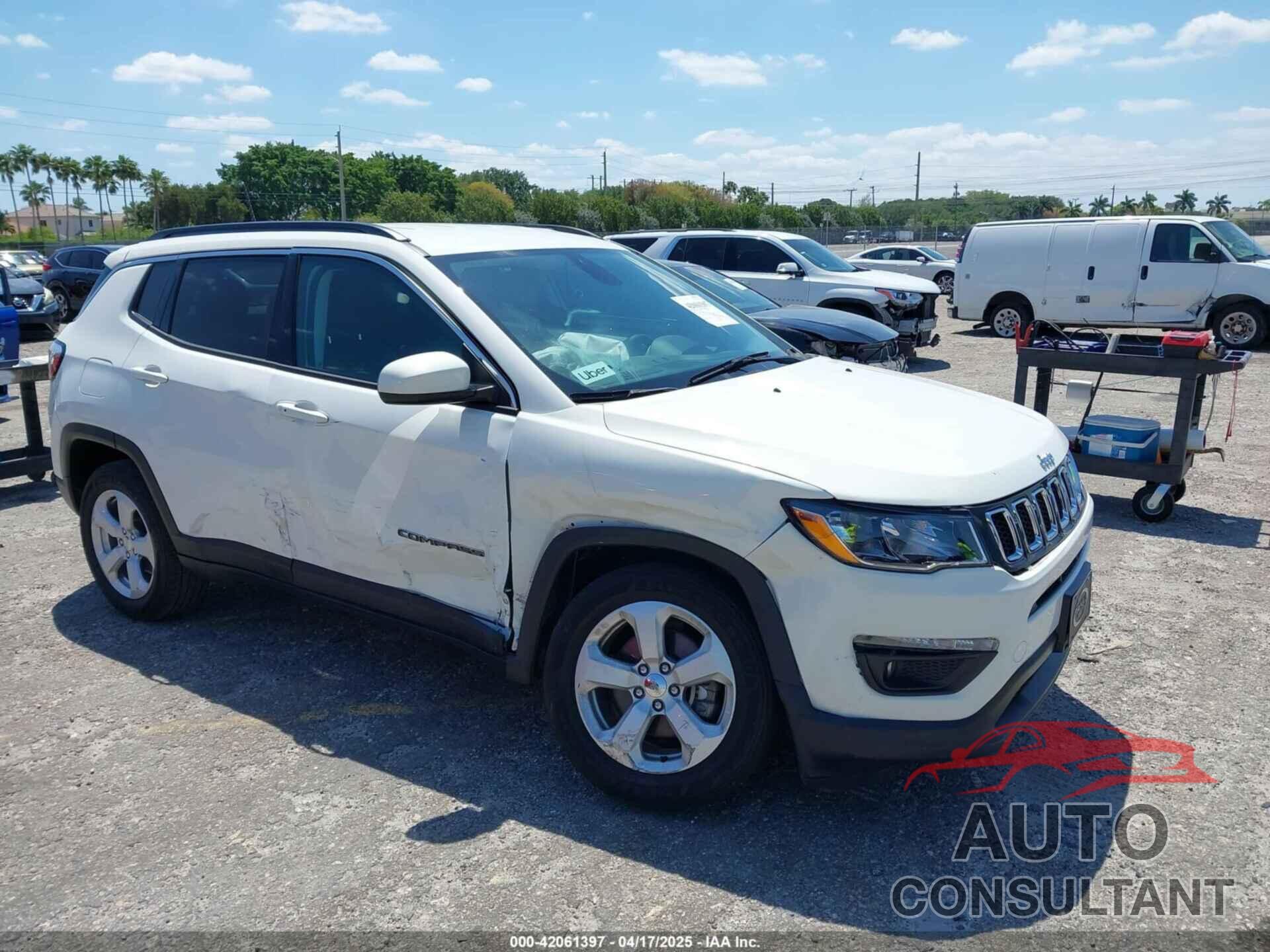 JEEP COMPASS 2019 - 3C4NJDBB8KT847766