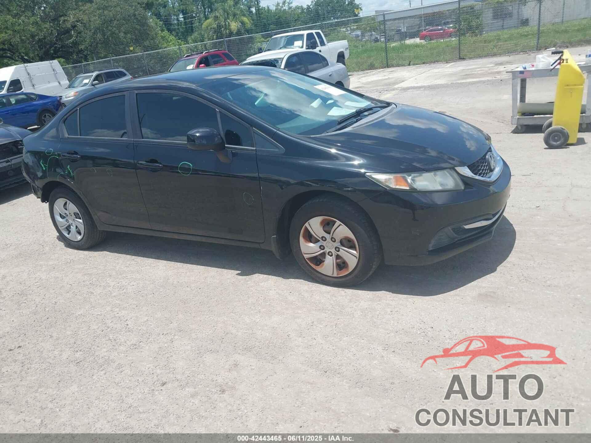 HONDA CIVIC 2013 - 19XFB2F59DE002247