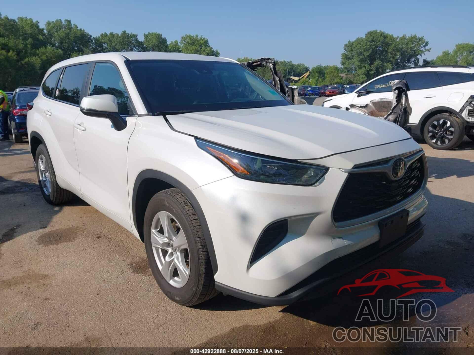 TOYOTA HIGHLANDER 2023 - 5TDKDRAH7PS521519
