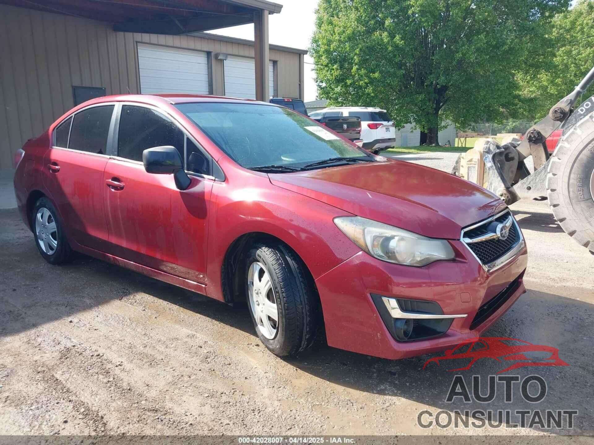 SUBARU IMPREZA 2015 - JF1GJAA63FH007173