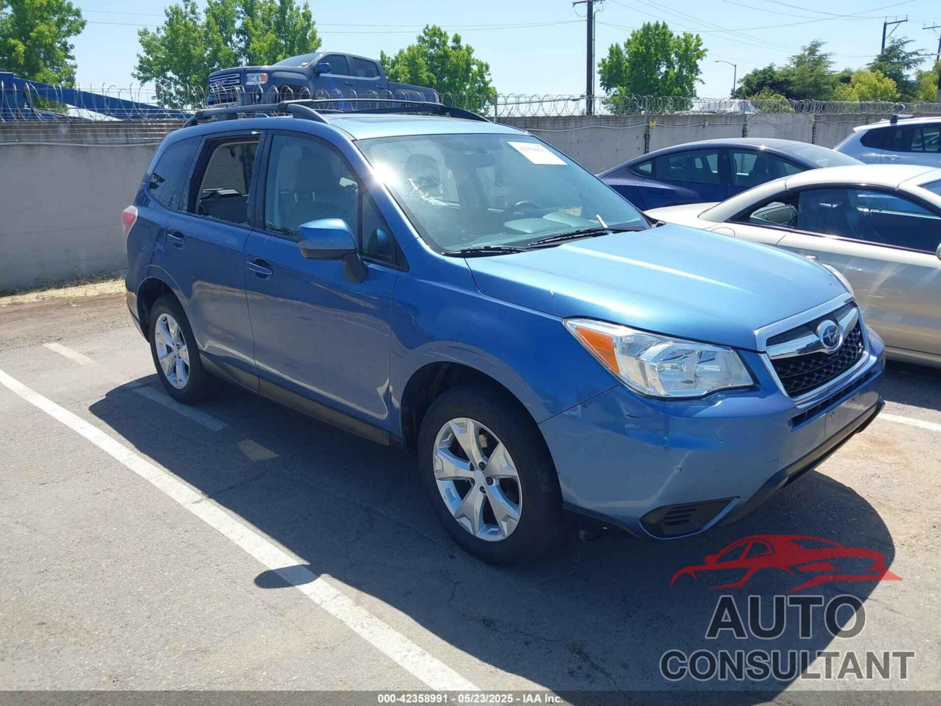 SUBARU FORESTER 2016 - JF2SJADC6GH483734