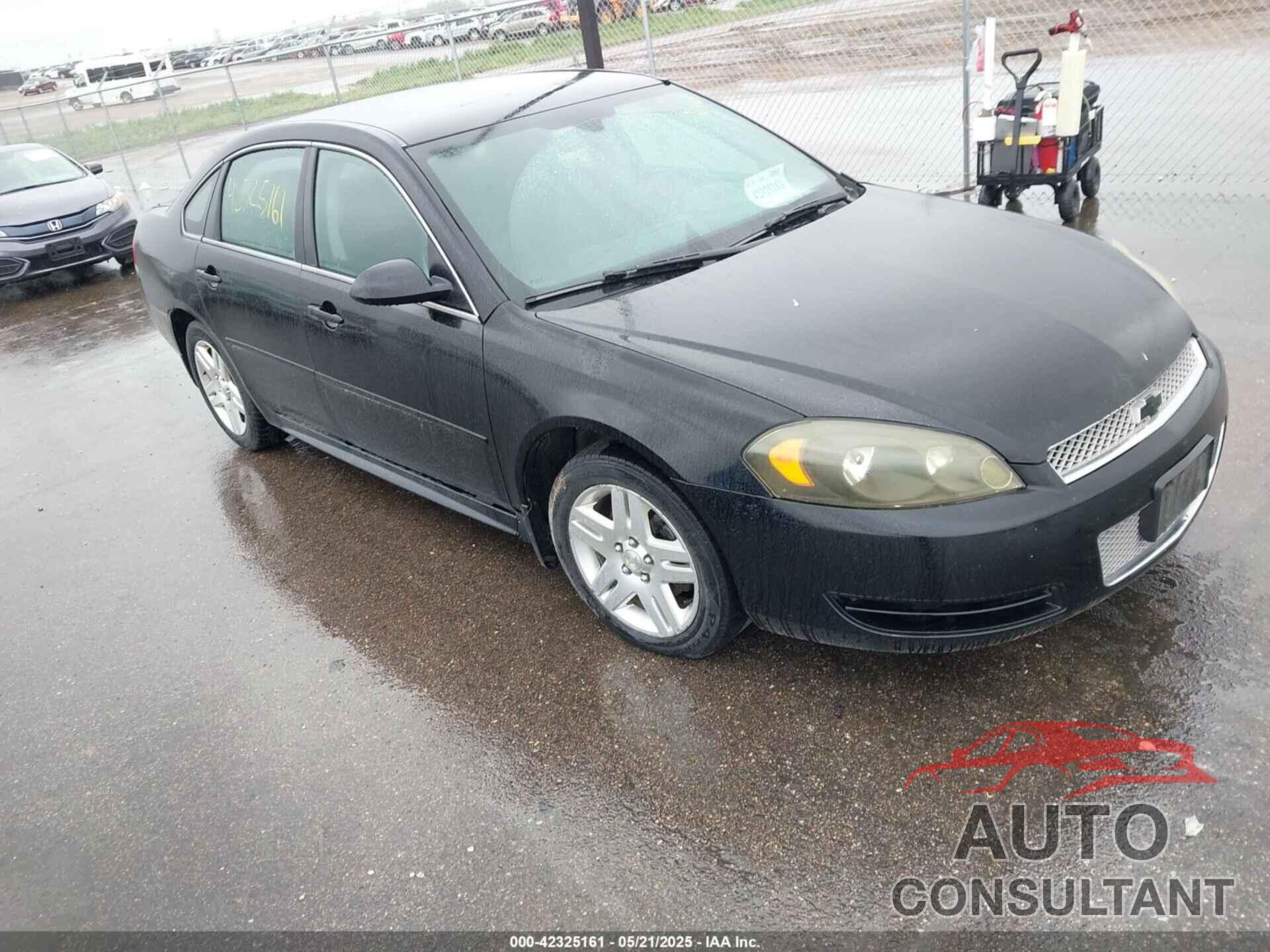 CHEVROLET IMPALA 2012 - 2G1WG5E36C1298870