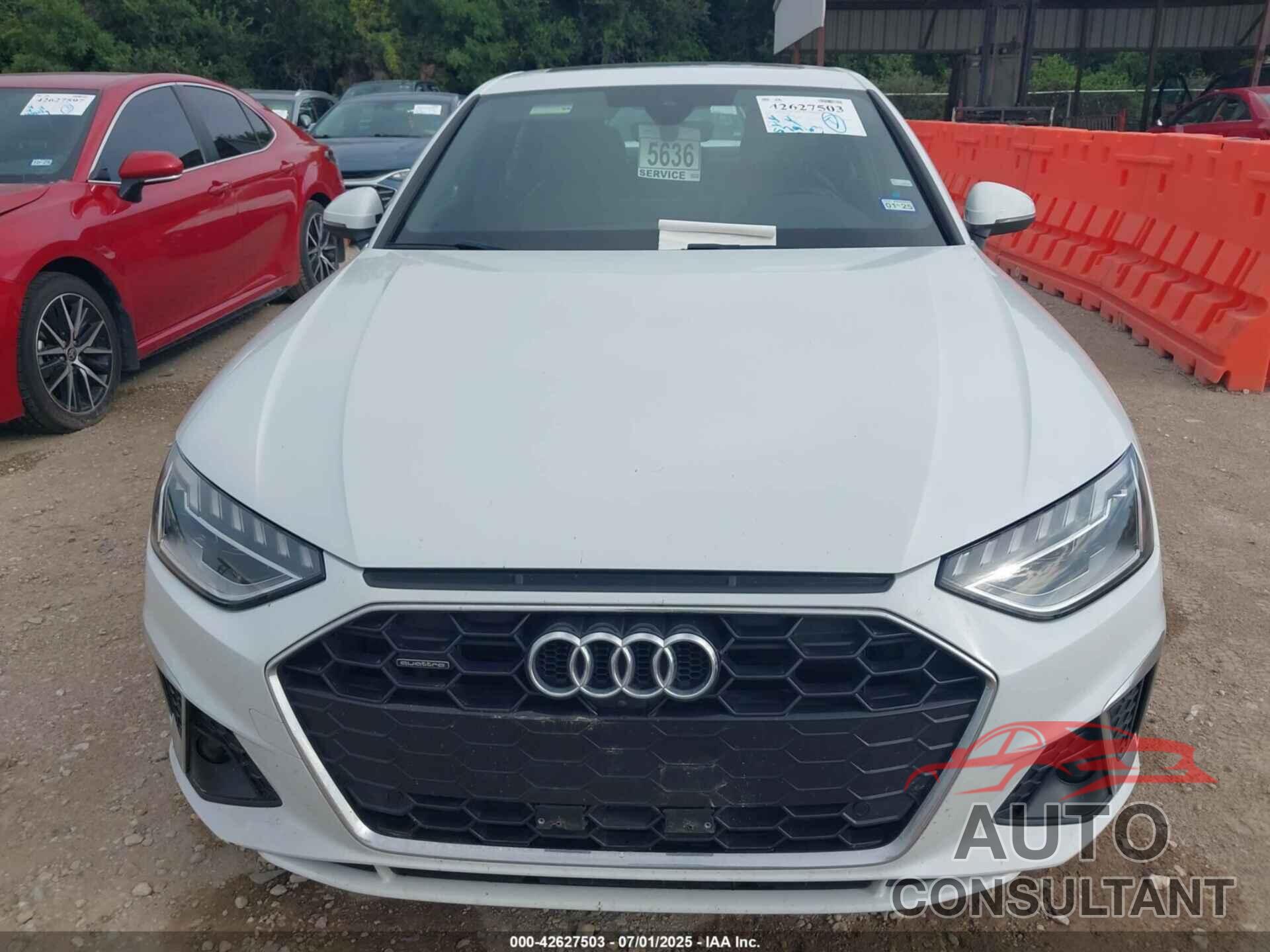 AUDI A4 2023 - WAUEAAF41PN010324