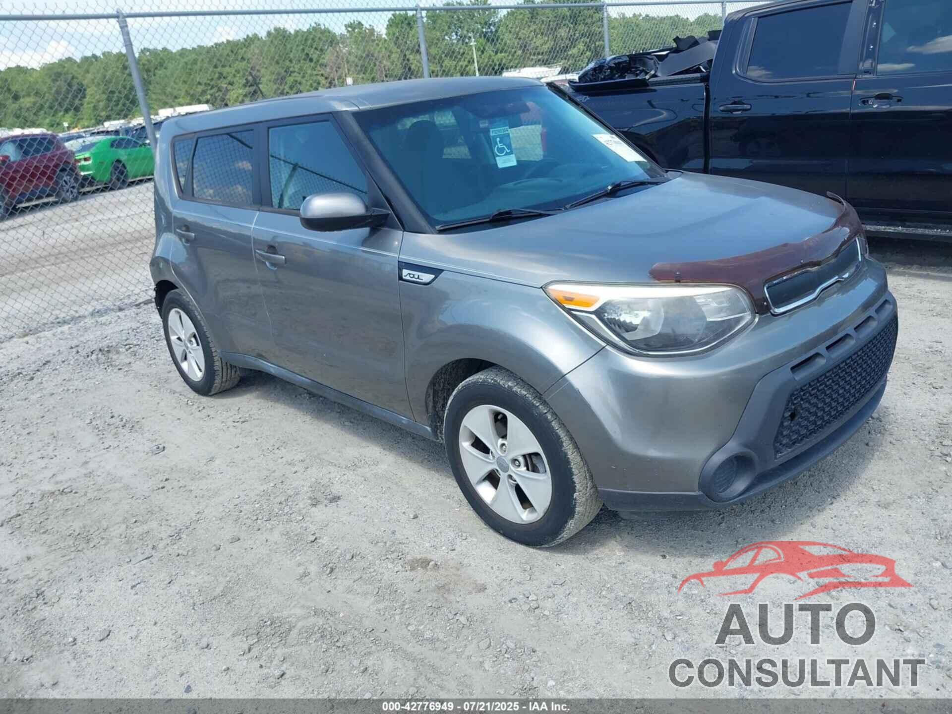 KIA SOUL 2015 - KNDJN2A24F7186305