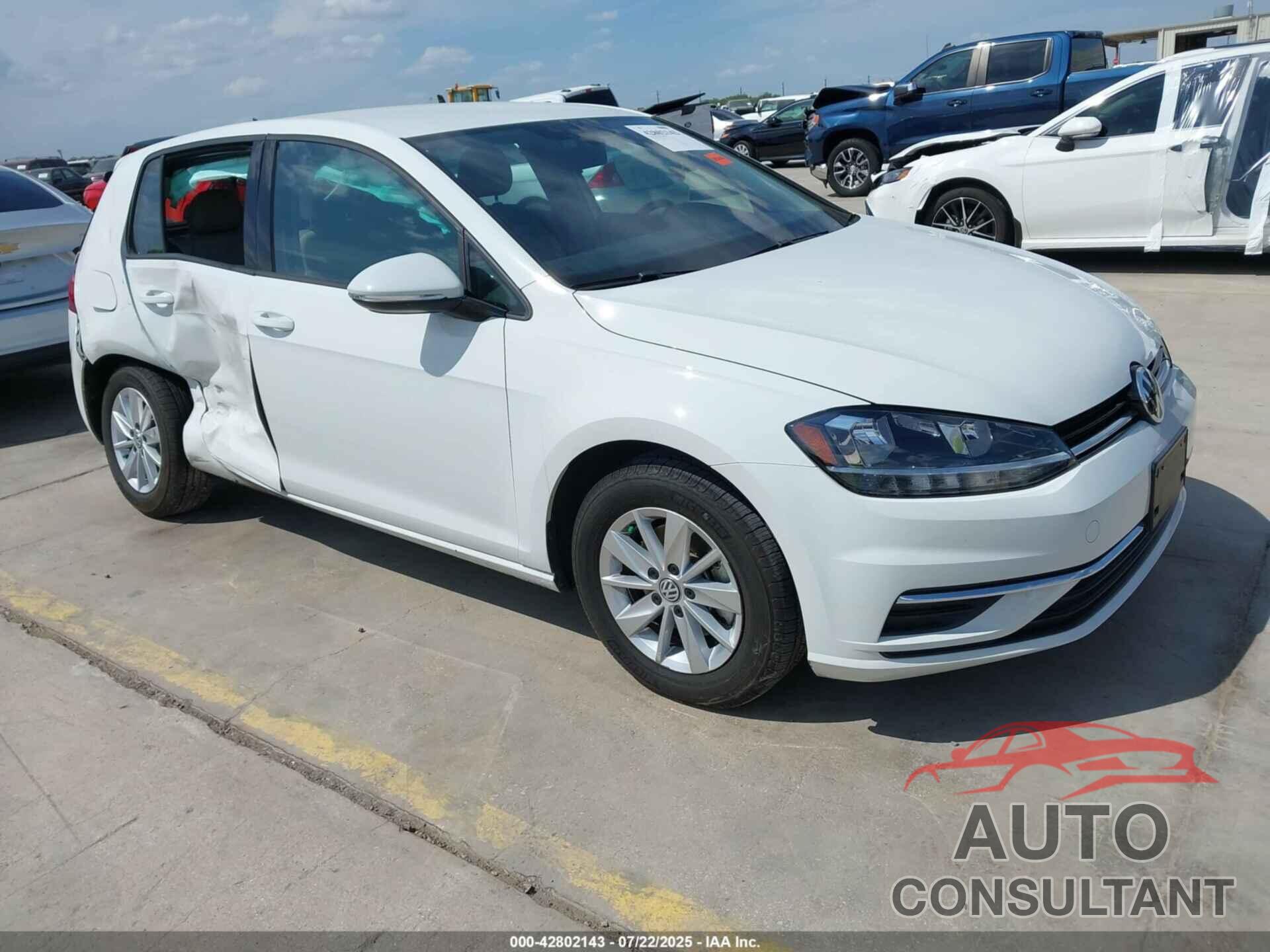 VOLKSWAGEN GOLF 2019 - 3VWG57AUXKM016150