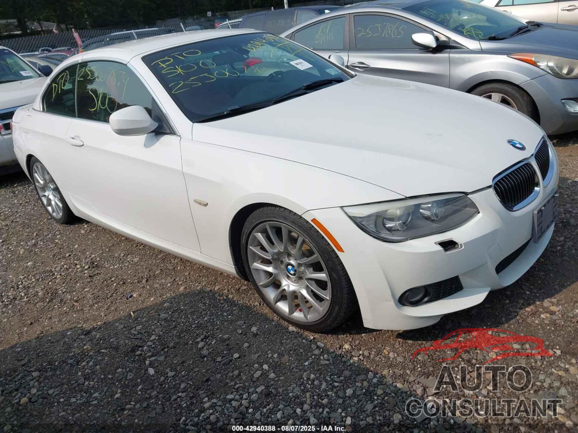 BMW 328I 2011 - WBADW7C51BE726713