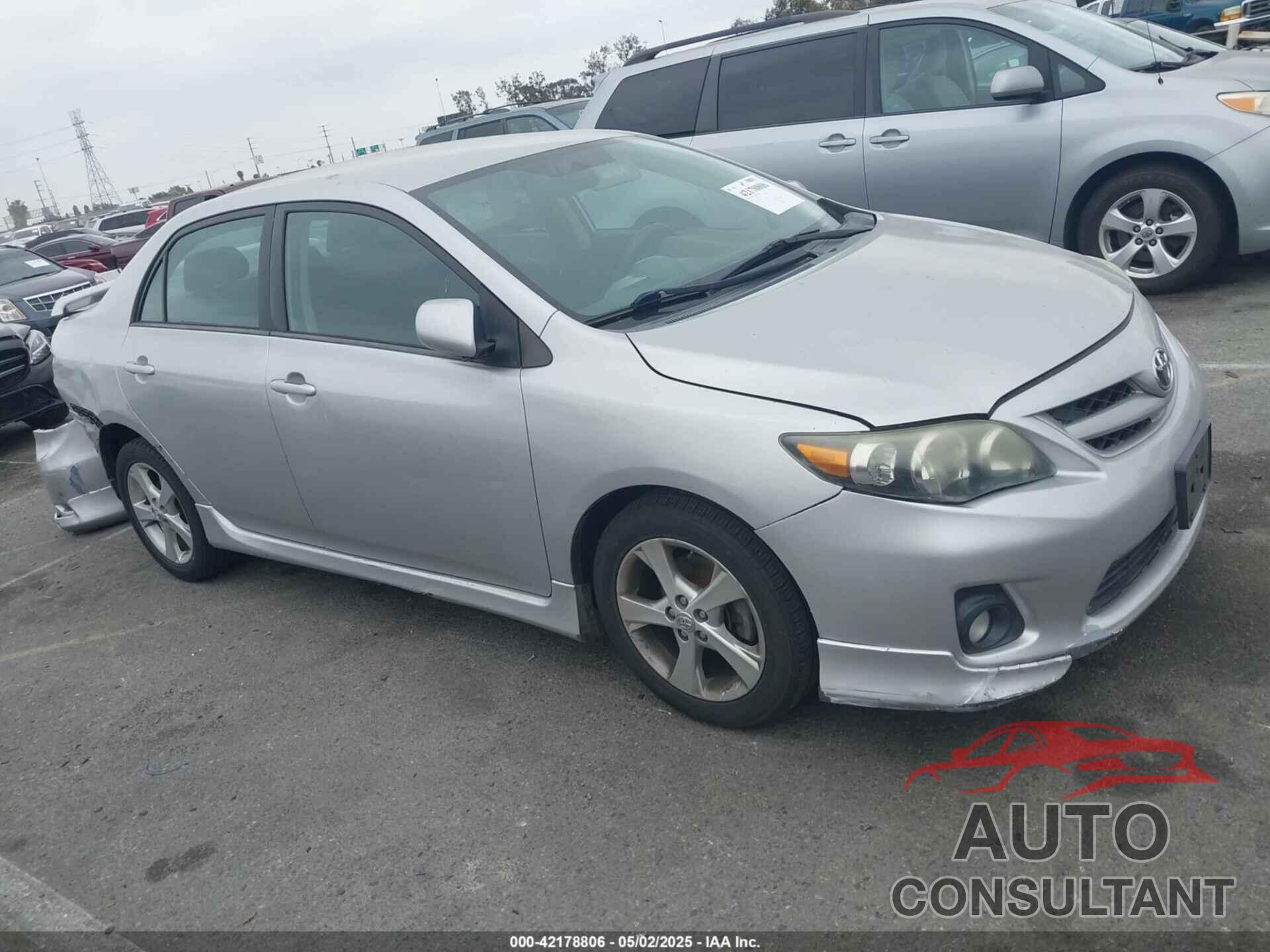 TOYOTA COROLLA 2013 - 5YFBU4EE9DP213758