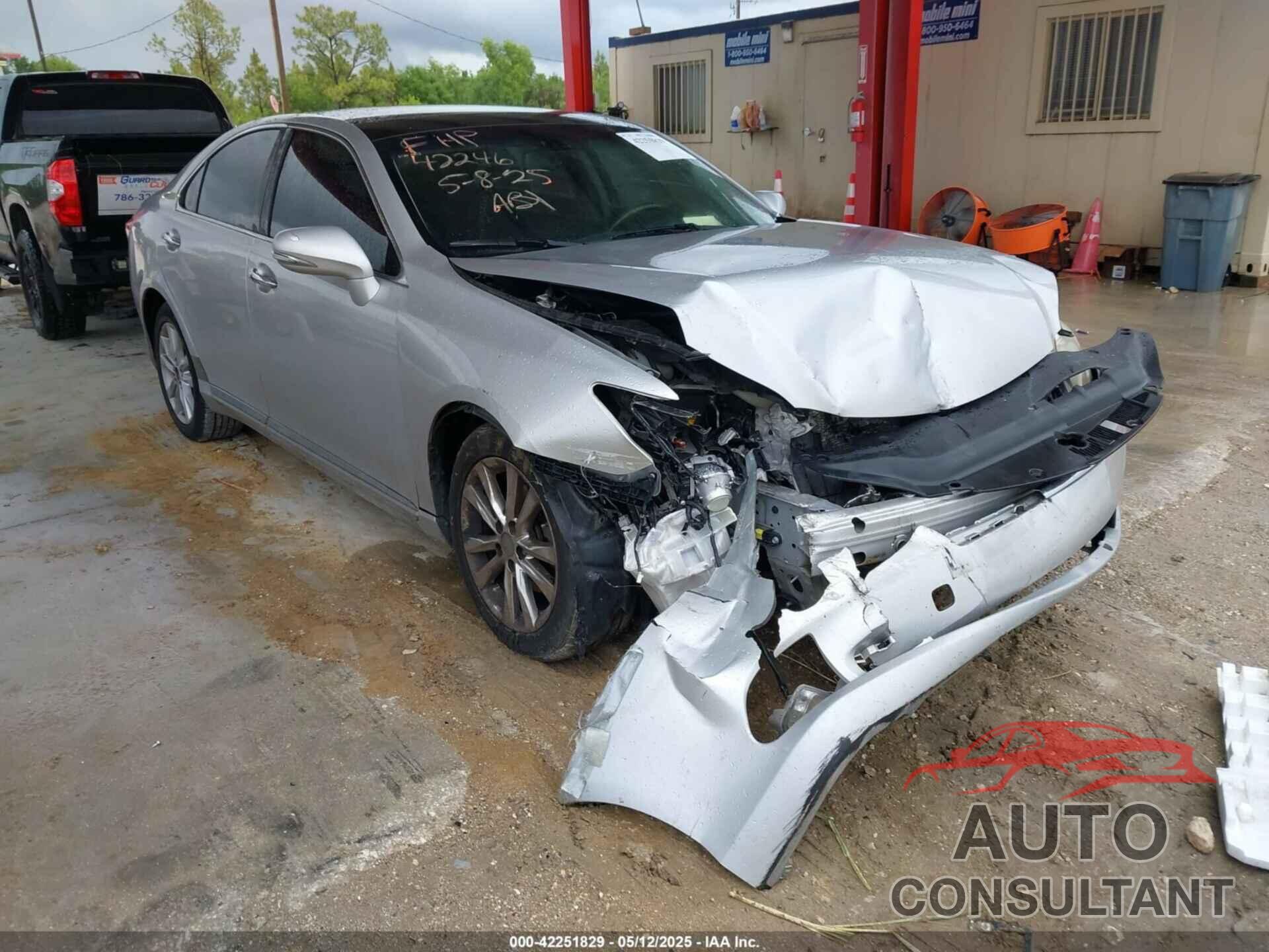 LEXUS ES 350 2010 - JTHBK1EG4A2400050