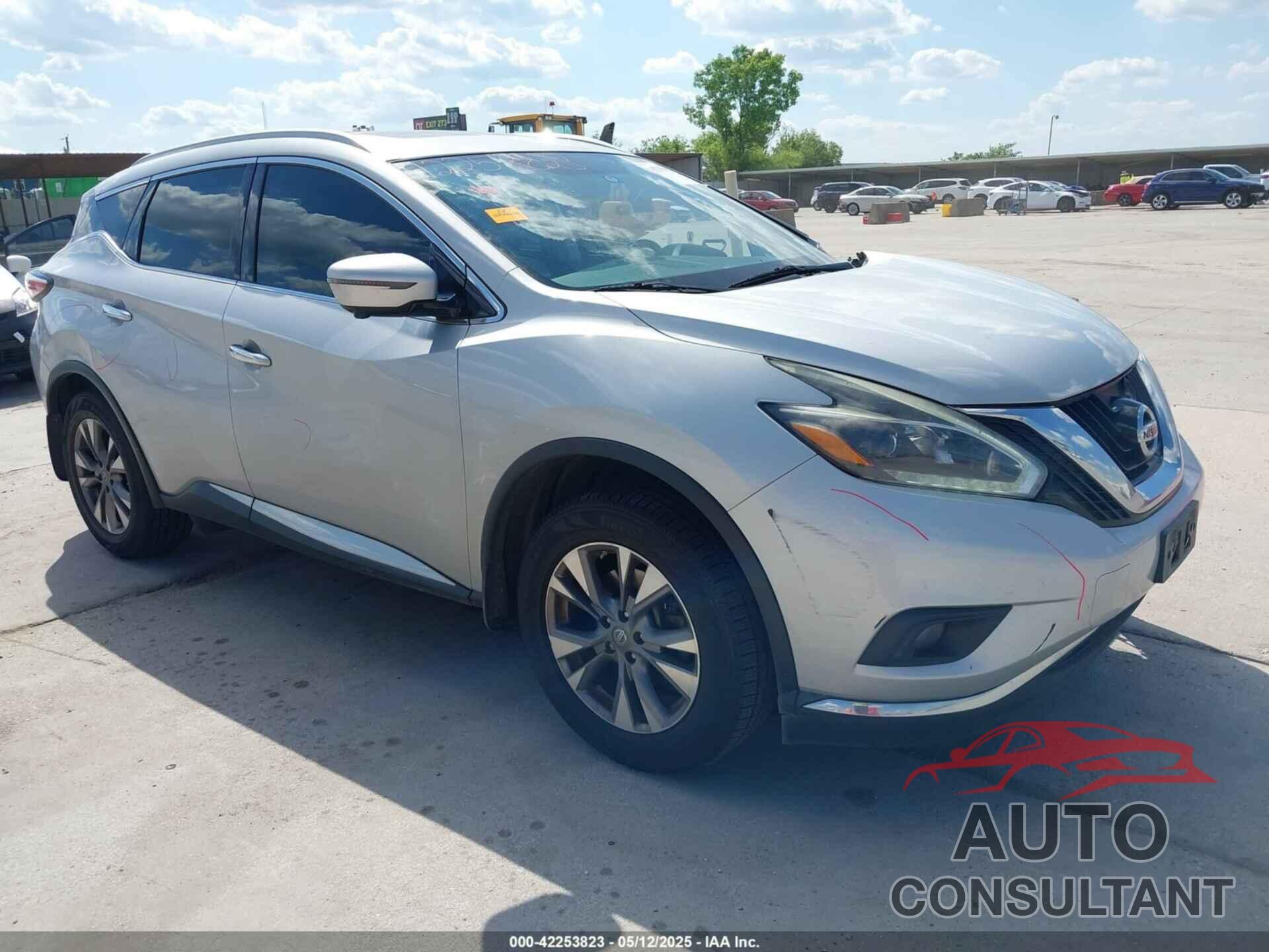 NISSAN MURANO 2018 - 5N1AZ2MG6JN128417