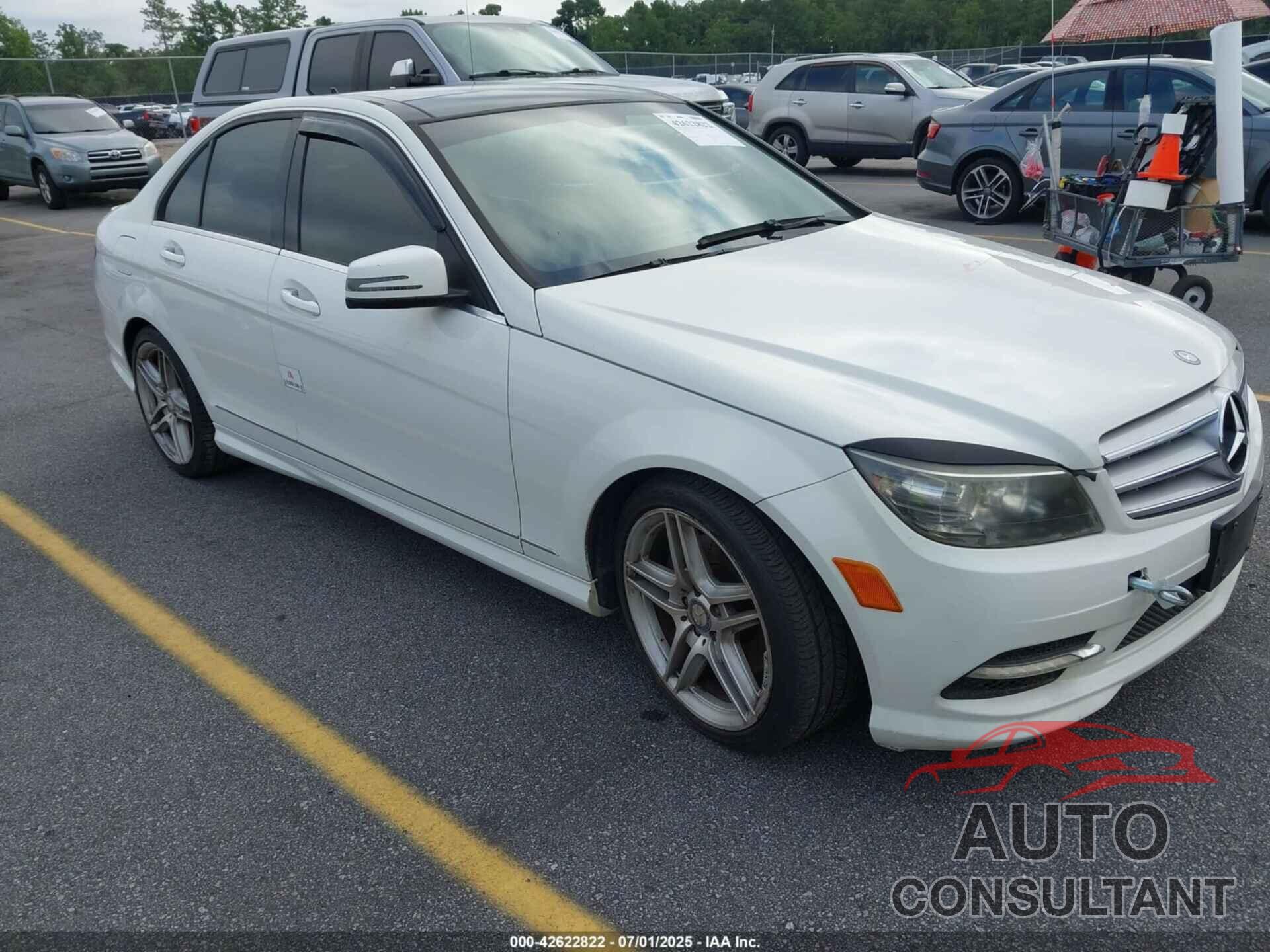 MERCEDES-BENZ C 2011 - WDDGF5GB6BR142570