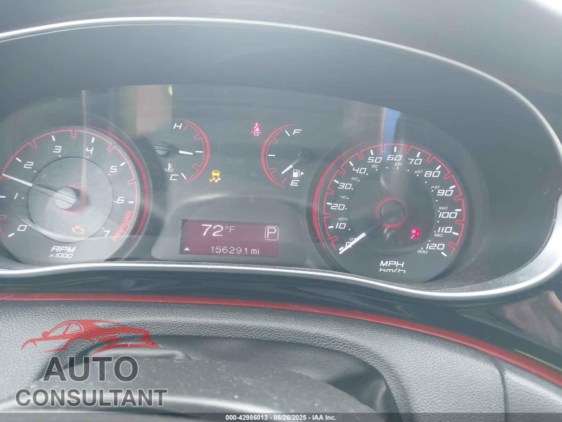 DODGE DART 2015 - 1C3CDFBB3FD236828