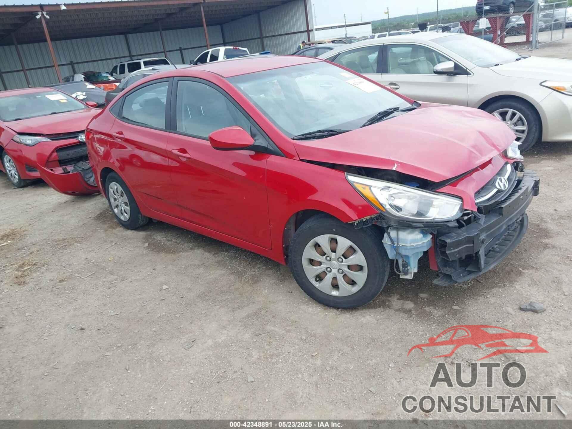 HYUNDAI ACCENT 2016 - KMHCT4AE7GU965796
