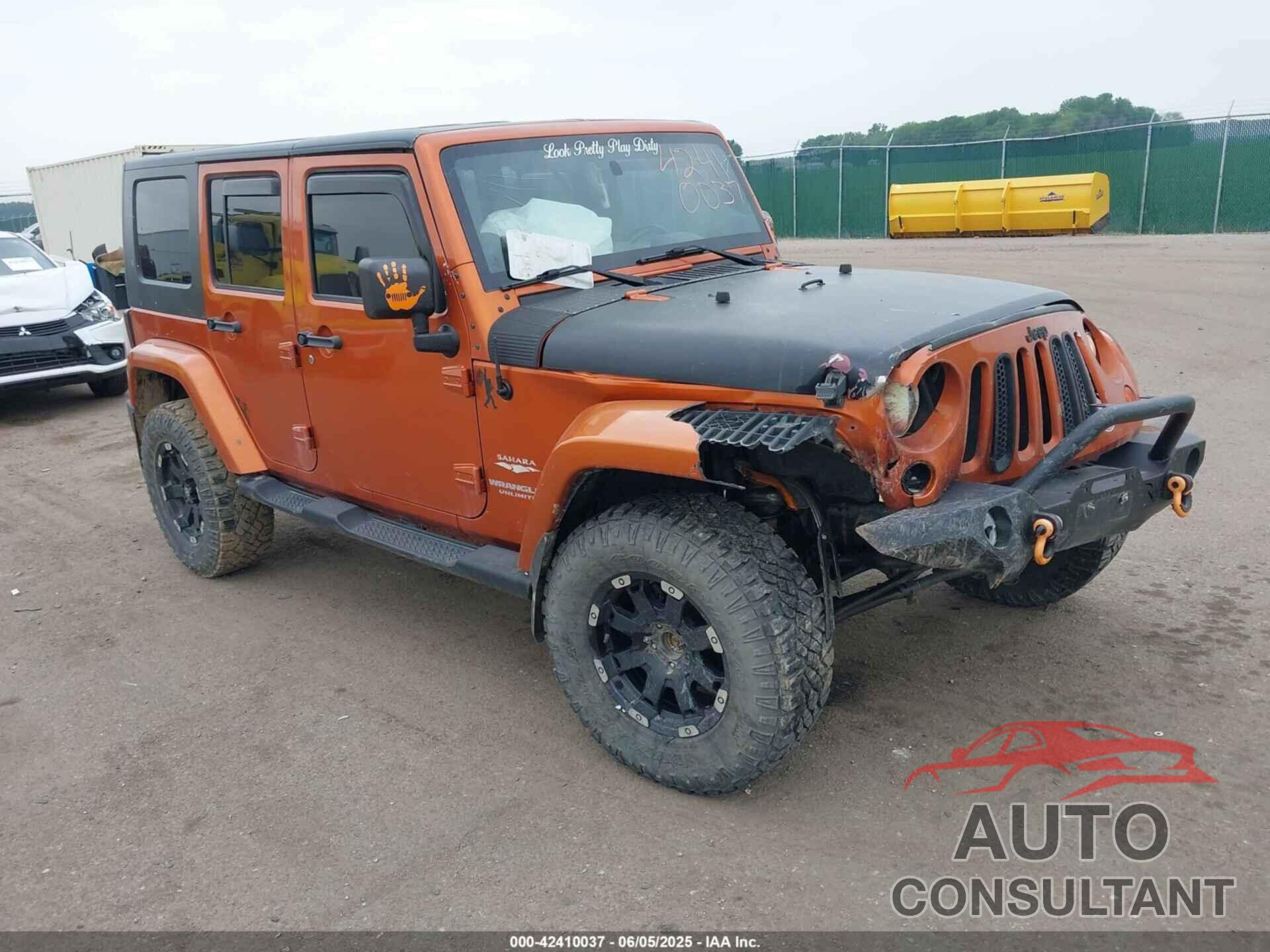 JEEP WRANGLER UNLIMITED 2010 - 1J4BA5H13AL228634