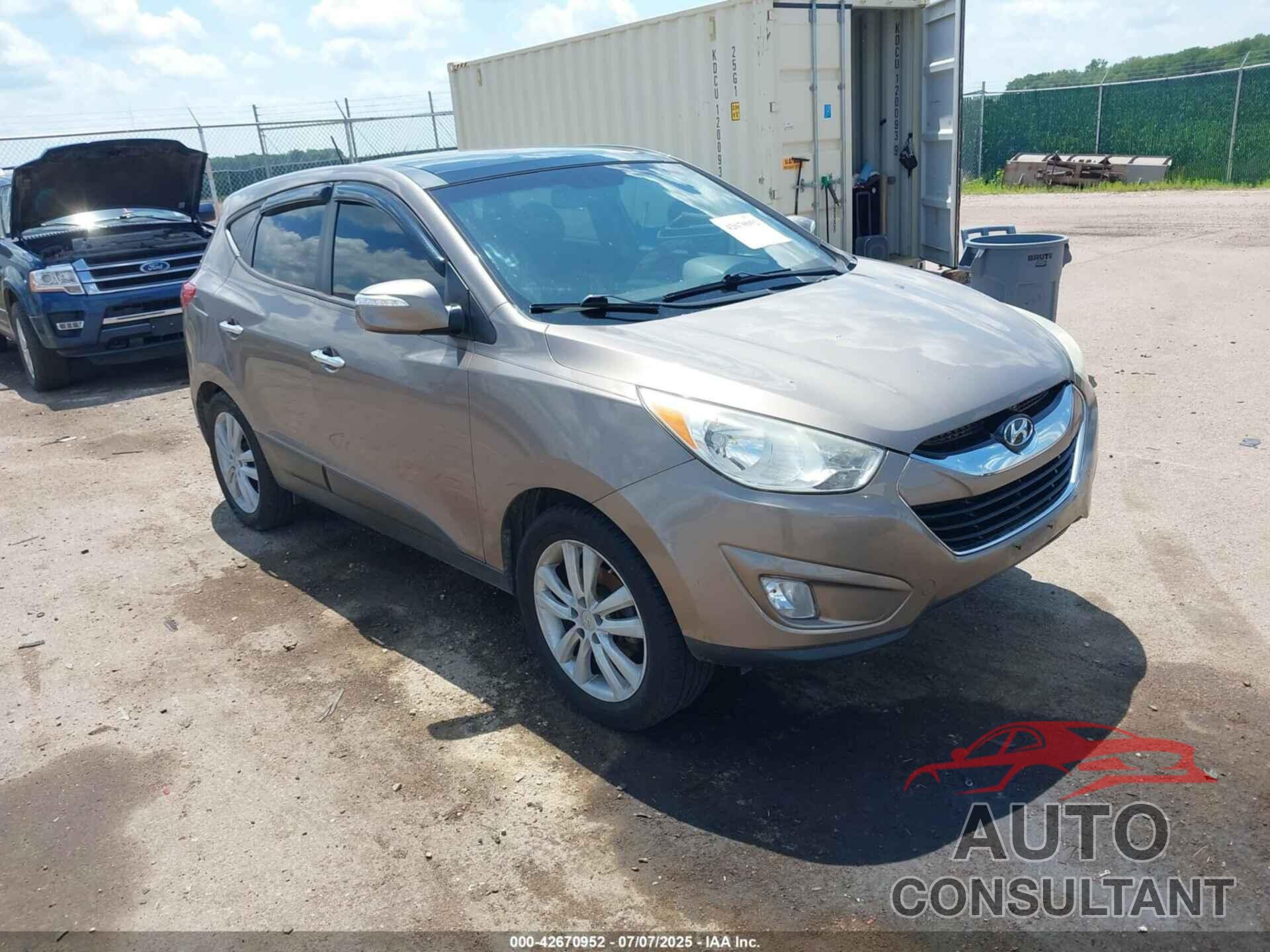 HYUNDAI TUCSON 2013 - KM8JU3AC3DU723452