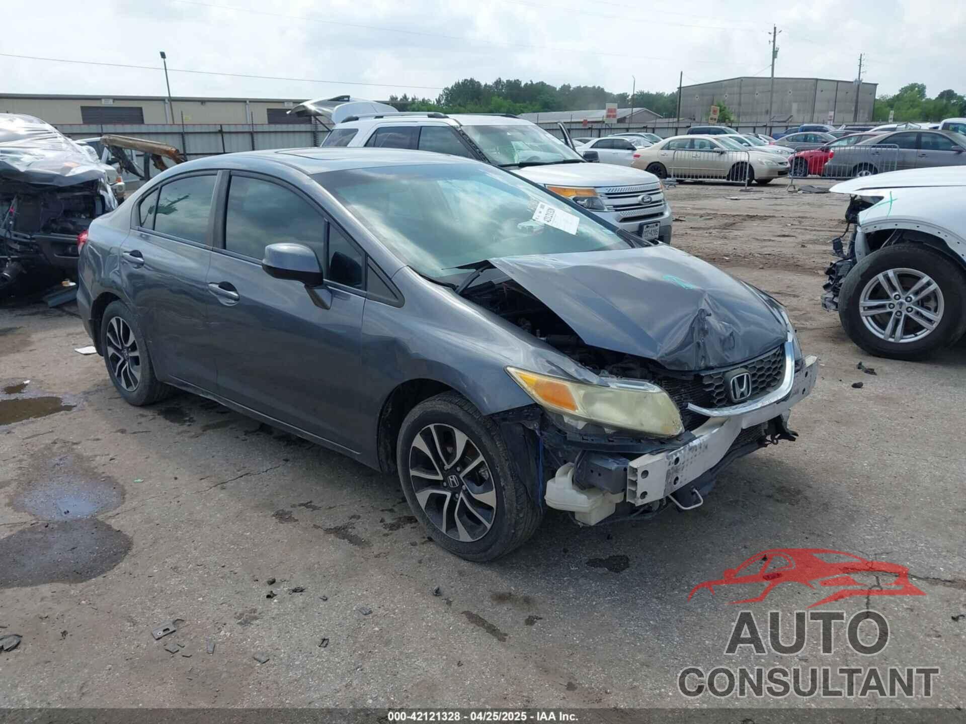HONDA CIVIC 2013 - 19XFB2F82DE075423