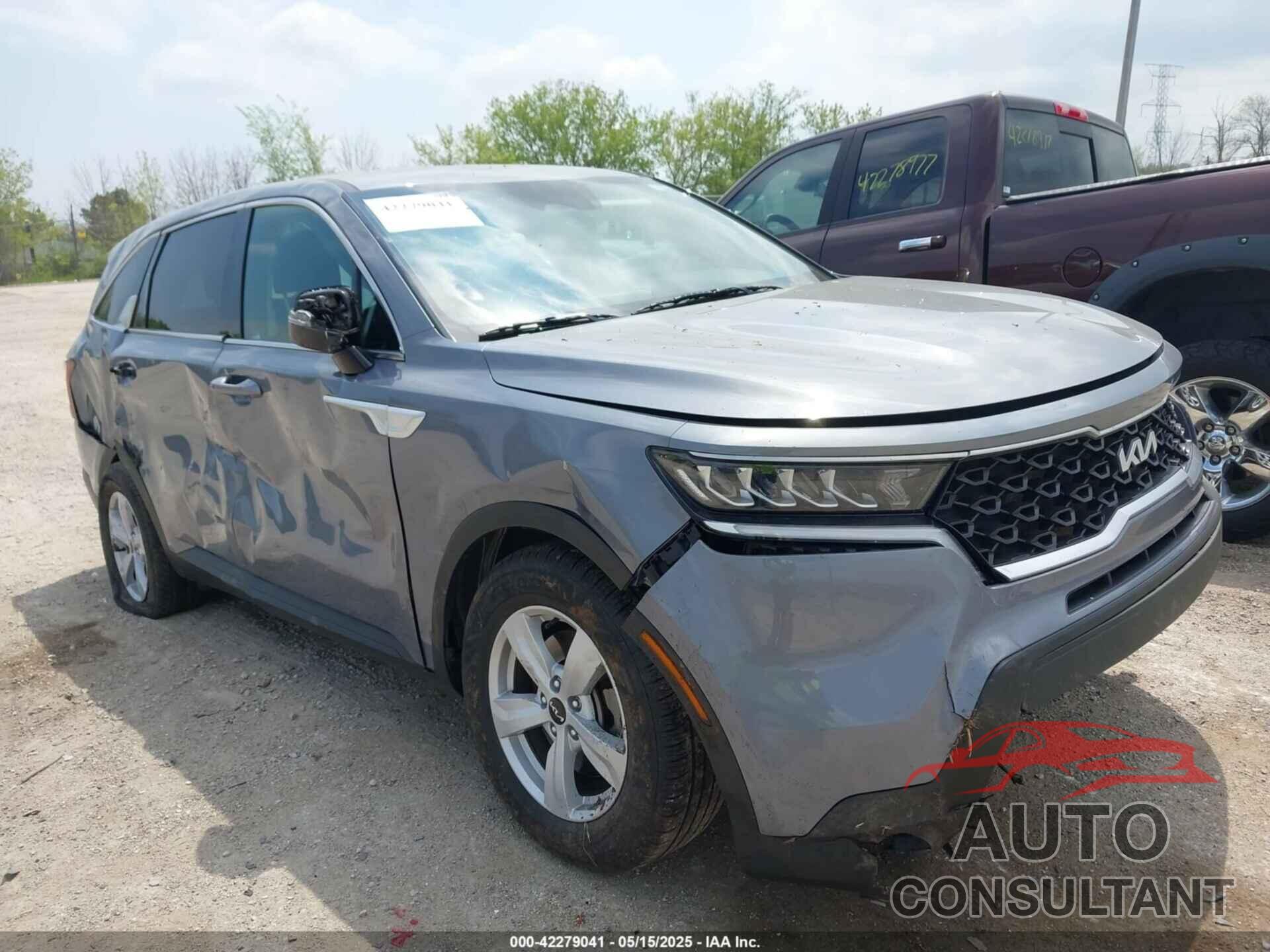 KIA SORENTO 2022 - 5XYRG4LCXNG107106
