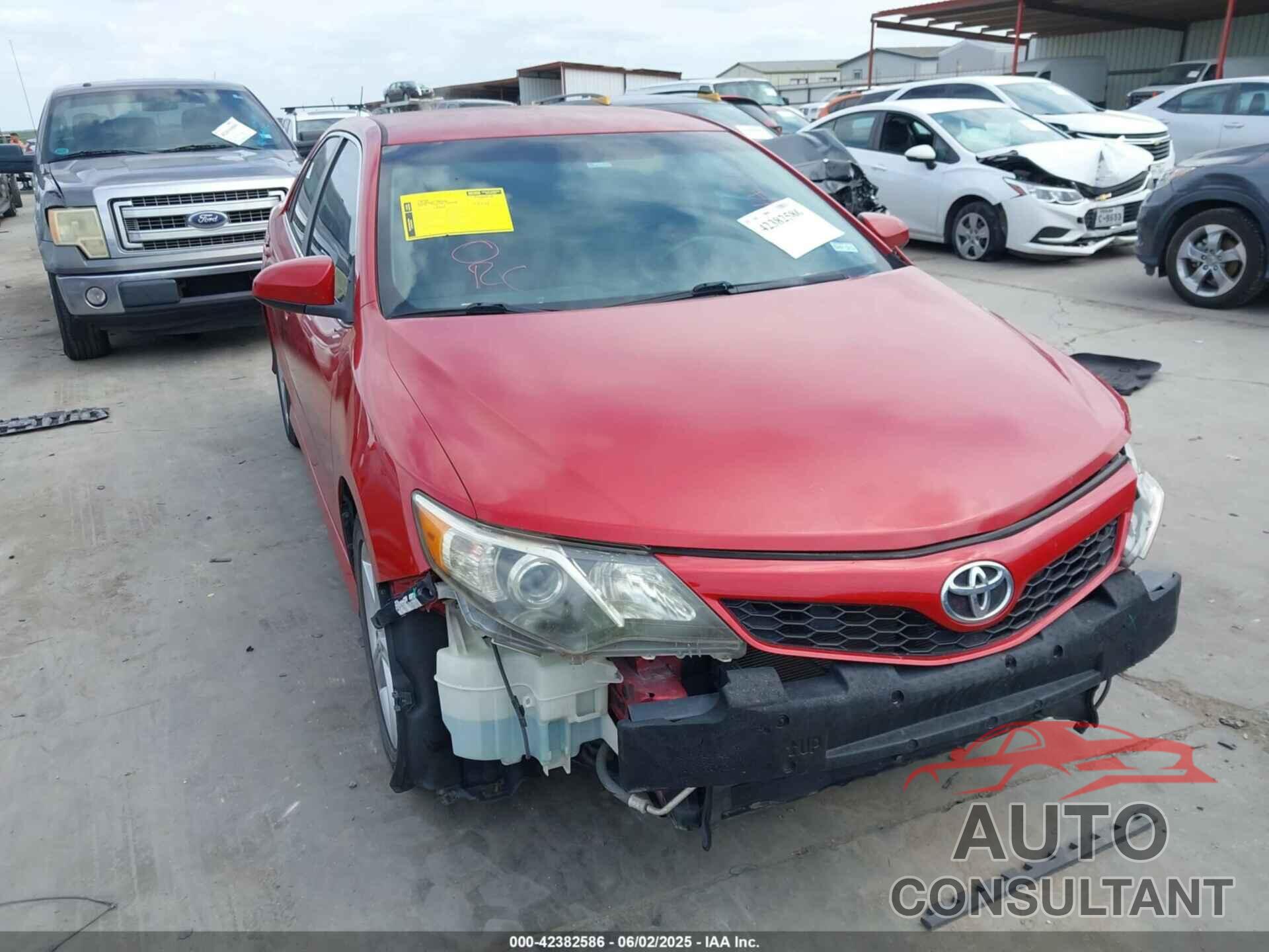 TOYOTA CAMRY 2013 - 4T1BF1FK5DU678601