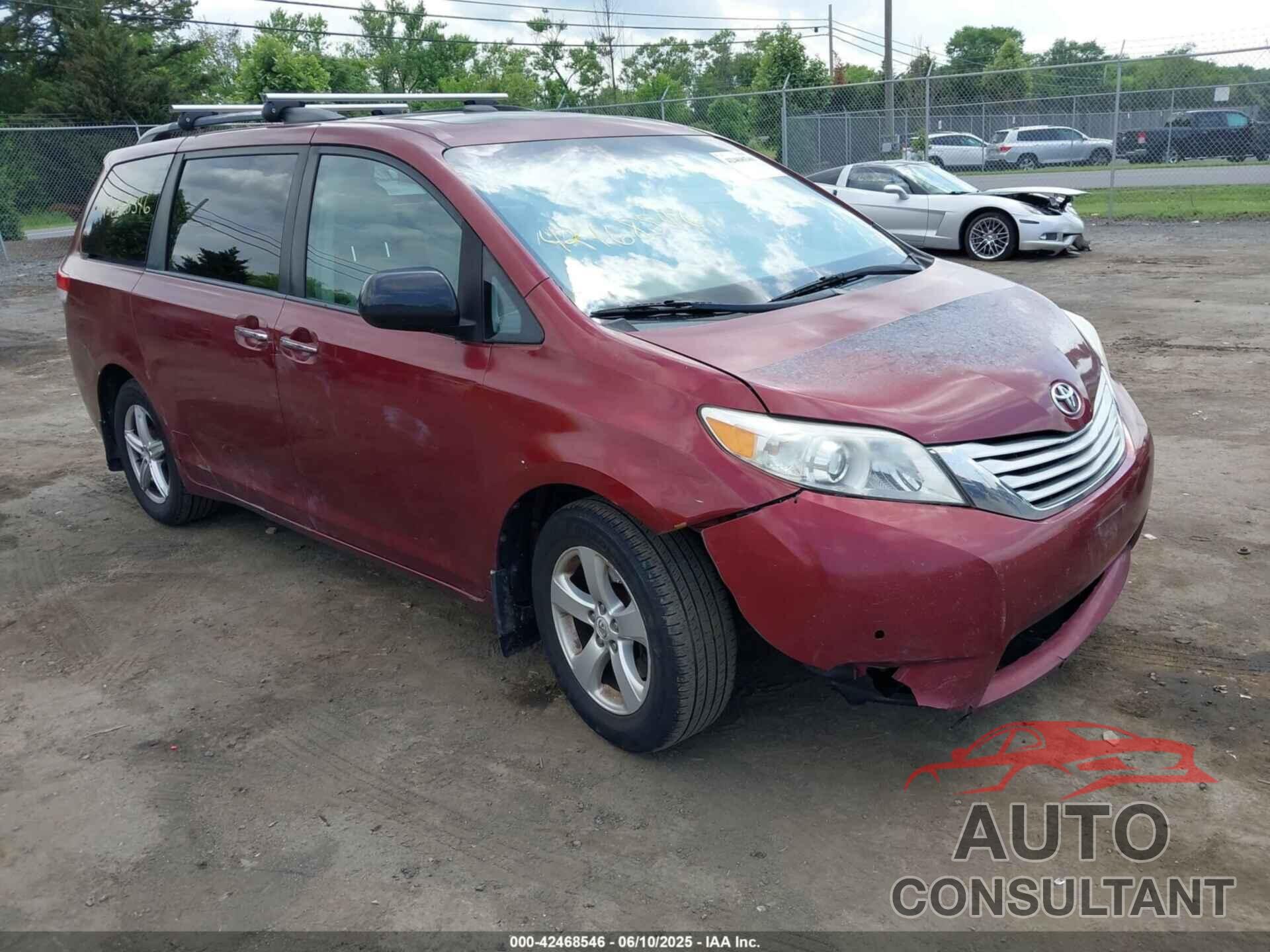 TOYOTA SIENNA 2014 - 5TDDK3DC6ES073282