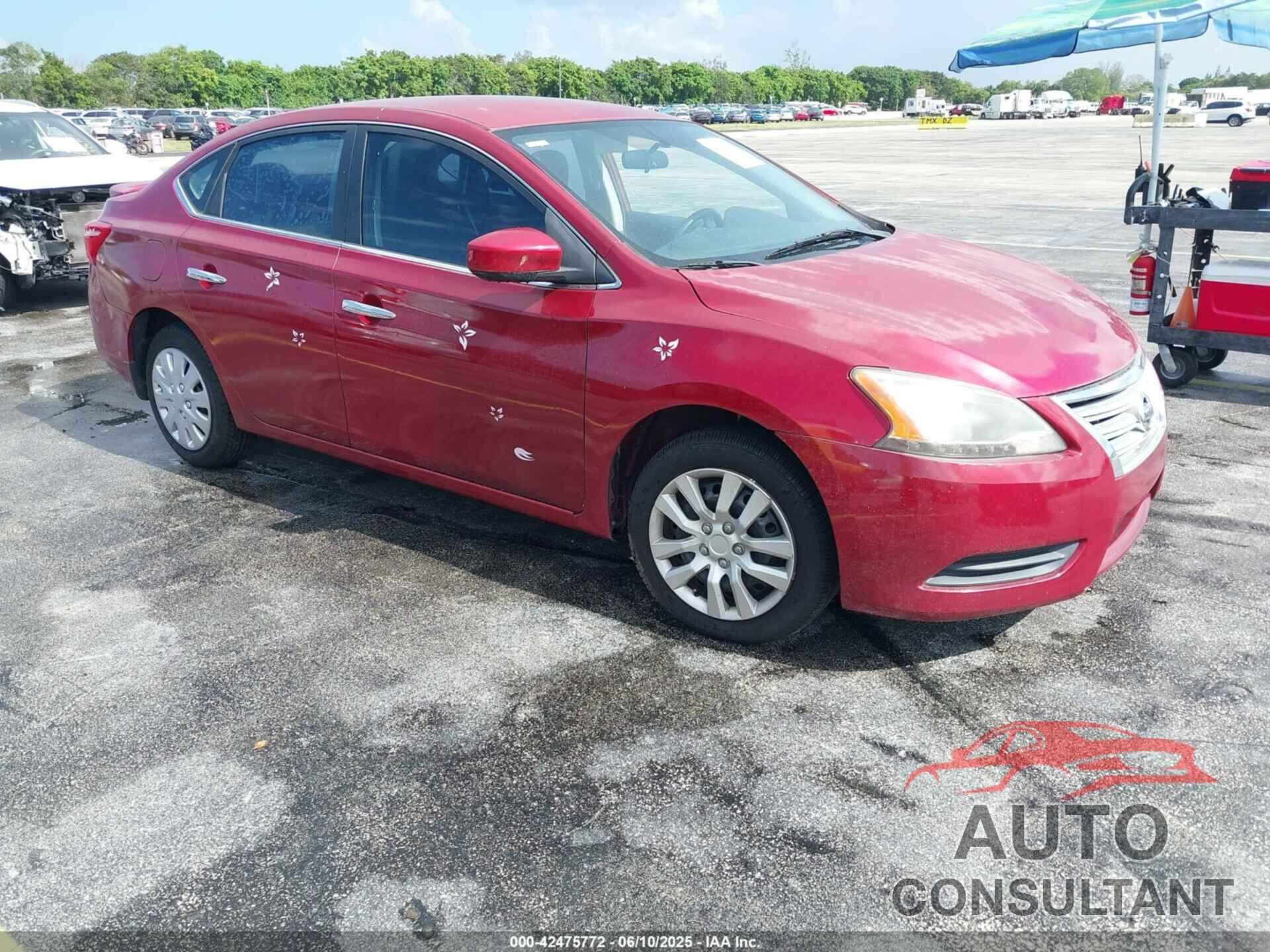 NISSAN SENTRA 2014 - 3N1AB7AP2EY318947