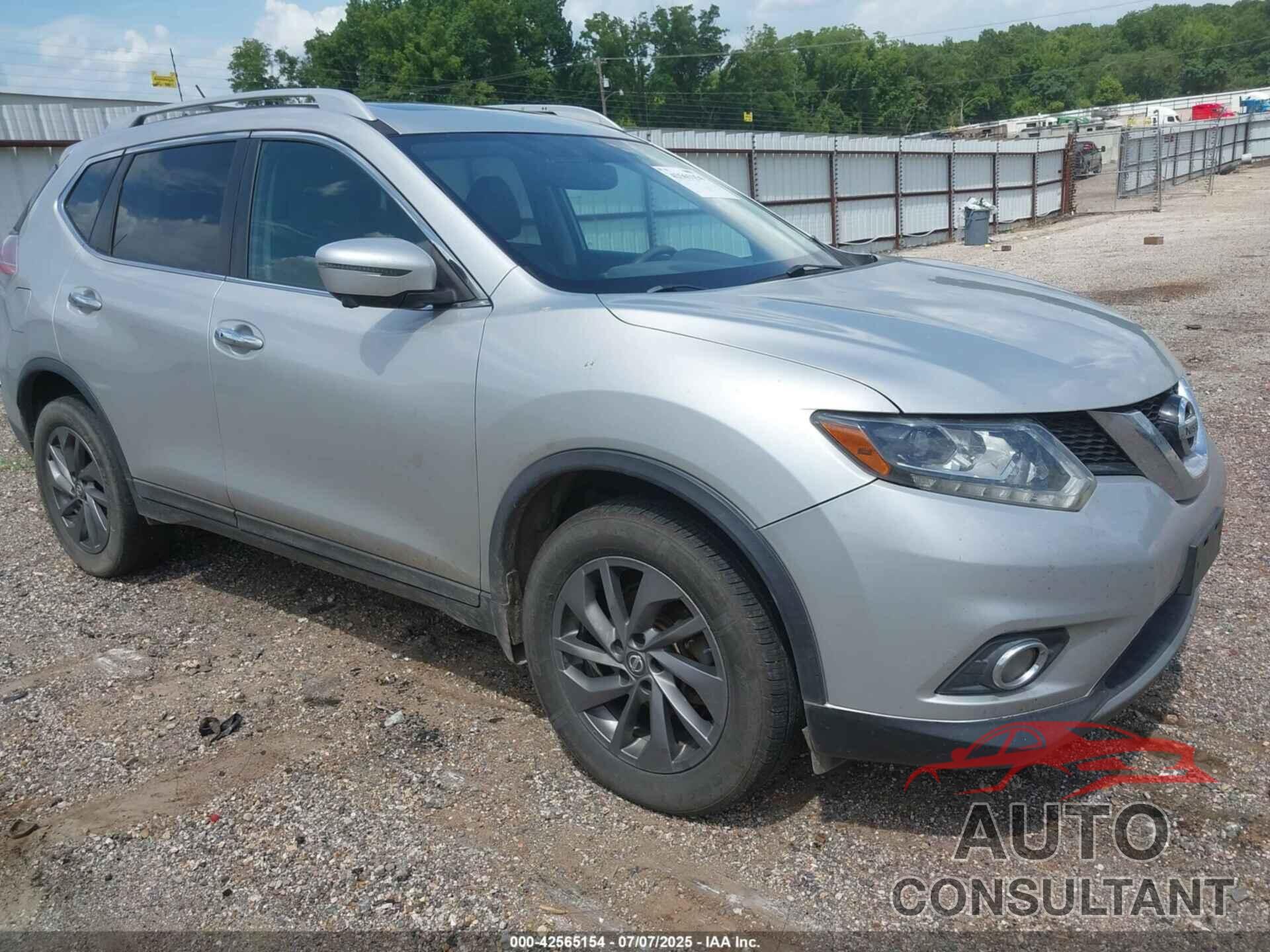NISSAN ROGUE 2016 - 5N1AT2MV9GC741166