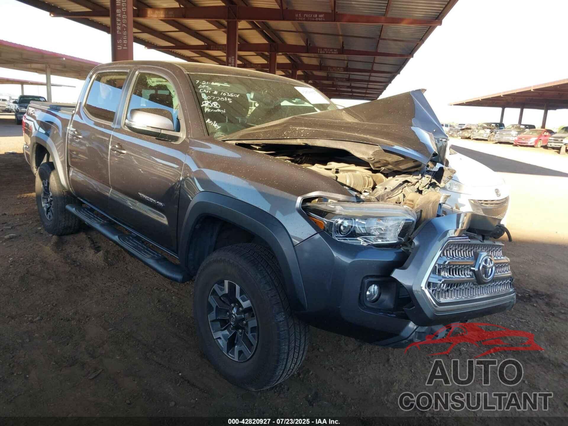 TOYOTA TACOMA 2017 - 3TMCZ5AN7HM077015