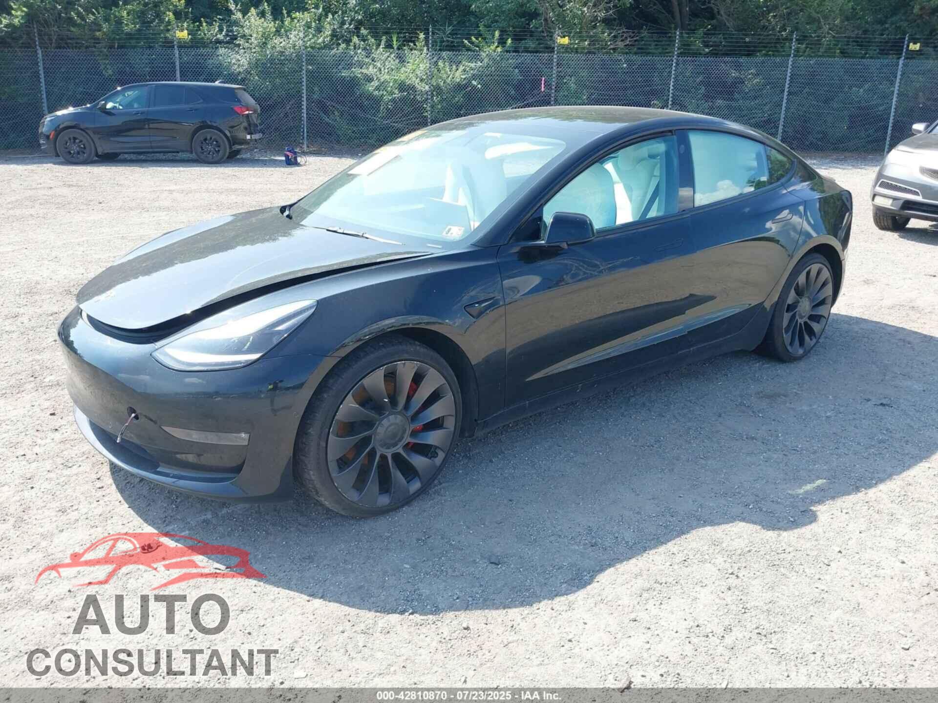 TESLA MODEL 3 2022 - 5YJ3E1EC0NF103919