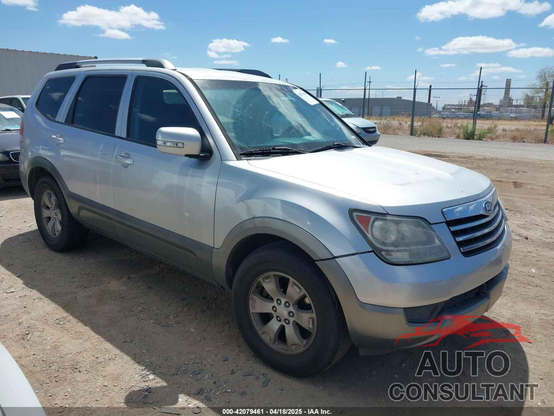 KIA BORREGO 2009 - KNDJJ741695014336