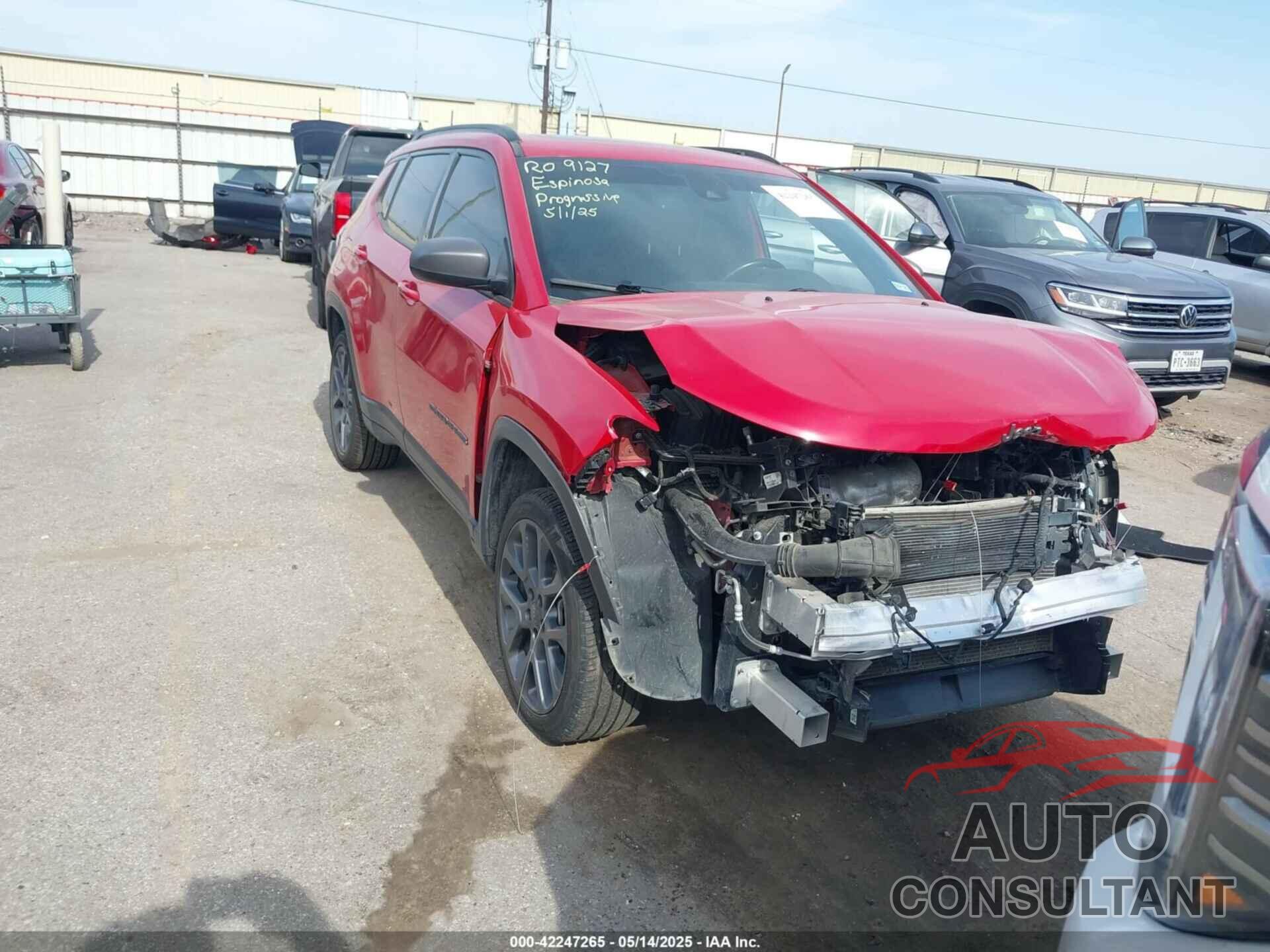 JEEP COMPASS 2021 - 3C4NJDEB9MT593337