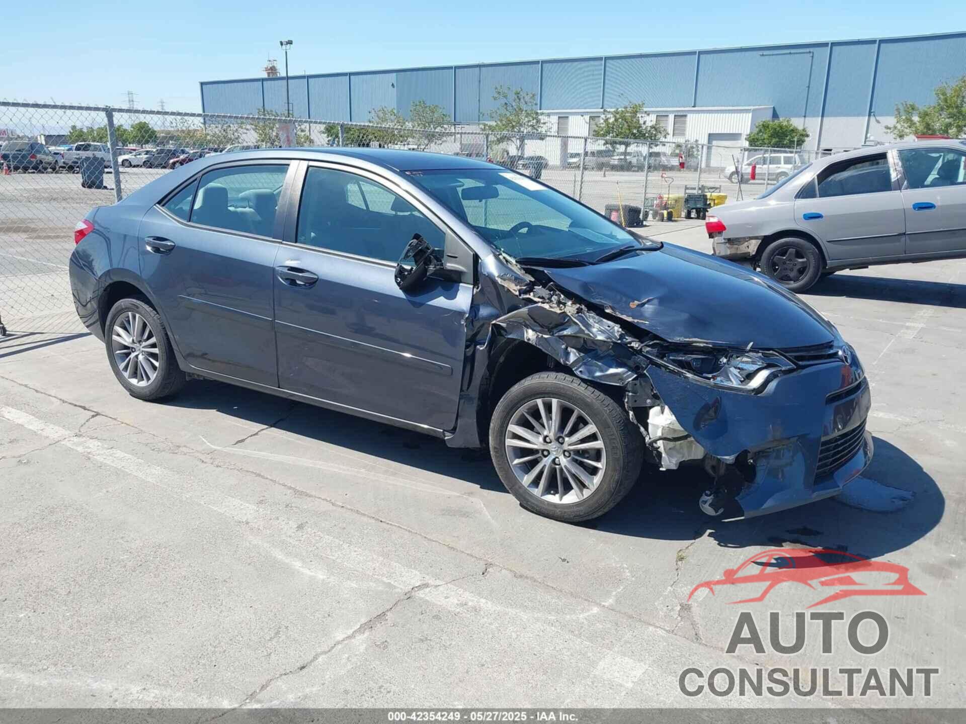 TOYOTA COROLLA 2015 - 5YFBURHE6FP258670