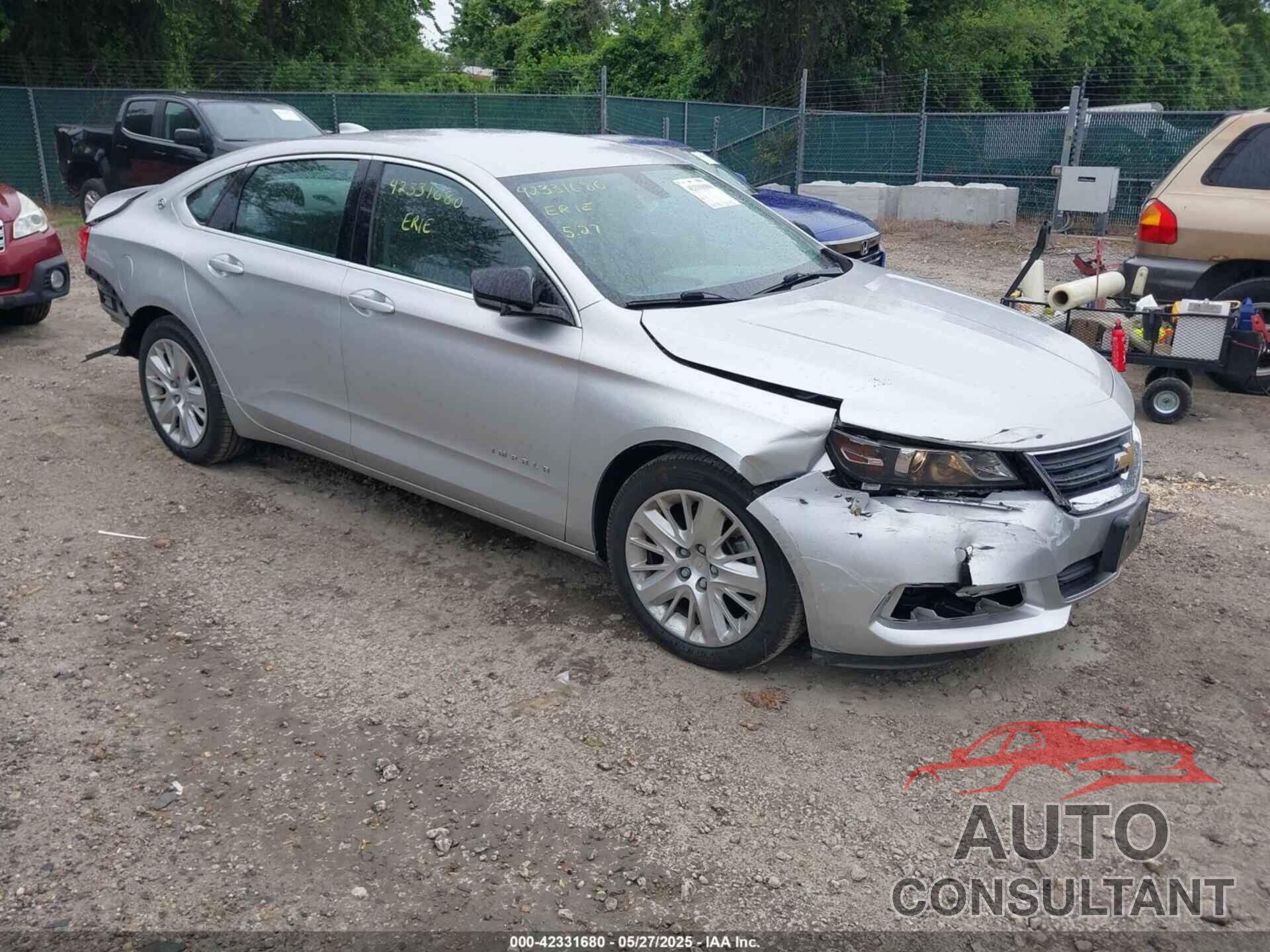 CHEVROLET IMPALA 2017 - 2G11Z5SA1H9178068